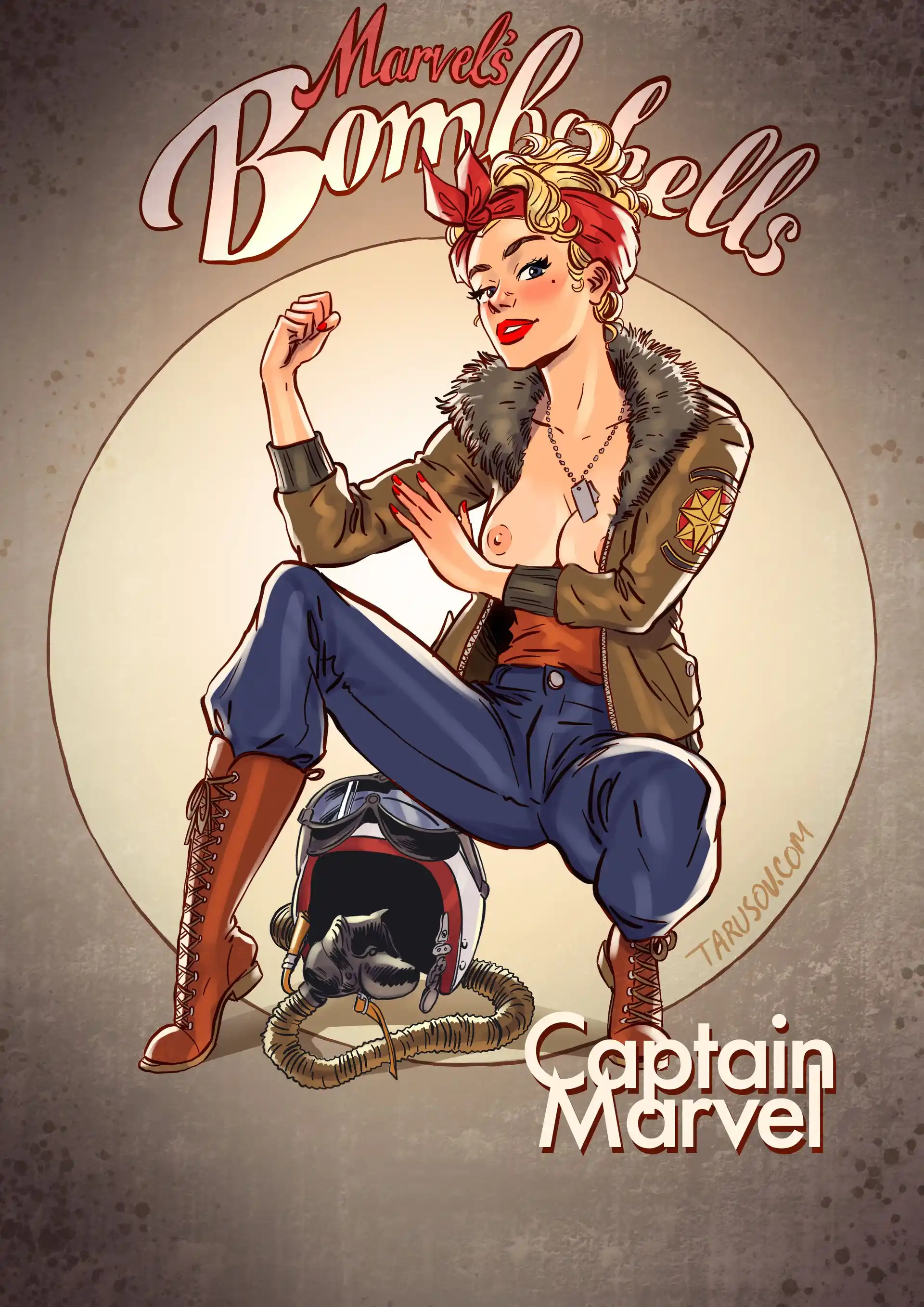 Artworks, Pinups And More Marvel's Bombshells - [Andrew Tarusov] page 12