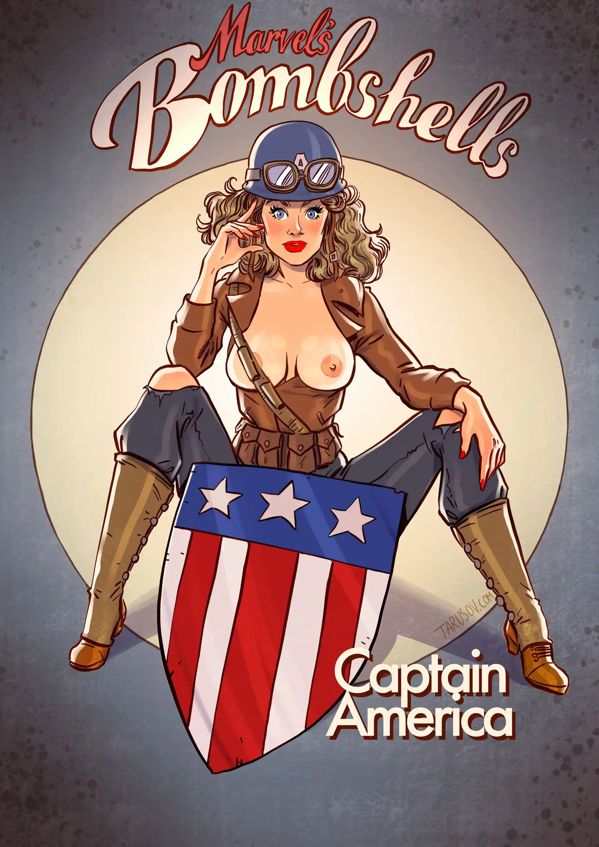 Artworks, Pinups And More Marvel's Bombshells - [Andrew Tarusov] page 9