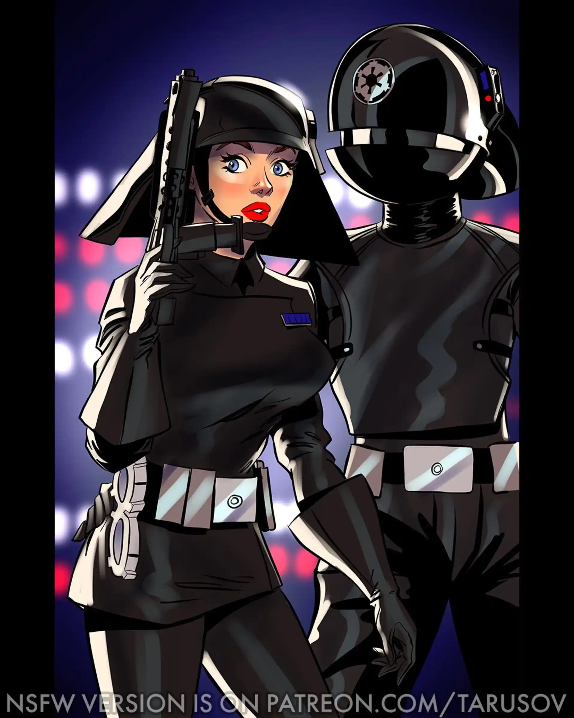 Artworks, Pinups And More Star Wars Imperial Girls - [Andrew Tarusov] page 19