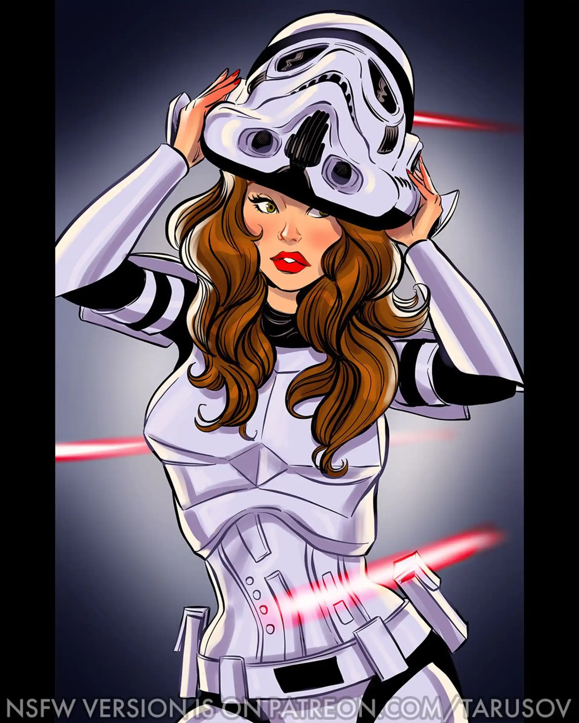 Artworks, Pinups And More Star Wars Imperial Girls - [Andrew Tarusov] page 21