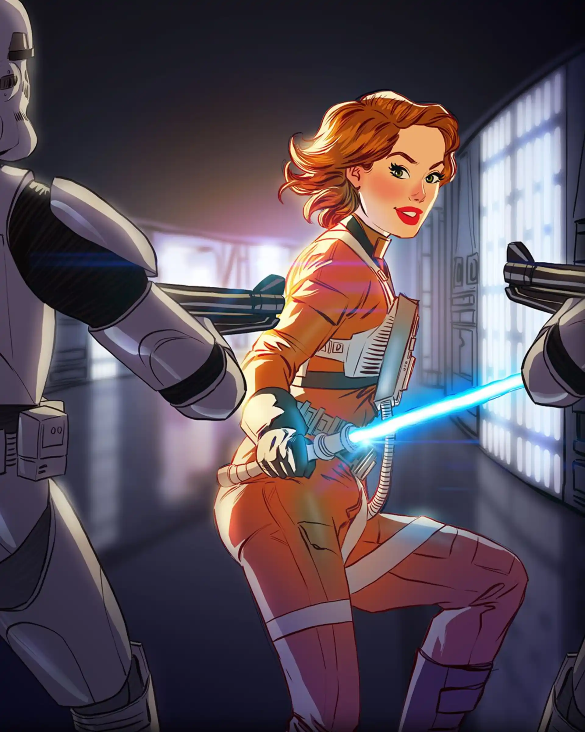 Artworks, Pinups And More Star Wars Imperial Girls - [Andrew Tarusov] page 23
