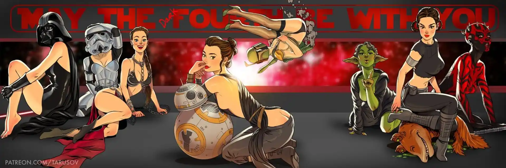 Artworks, Pinups And More Star Wars Imperial Girls - [Andrew Tarusov] page 24