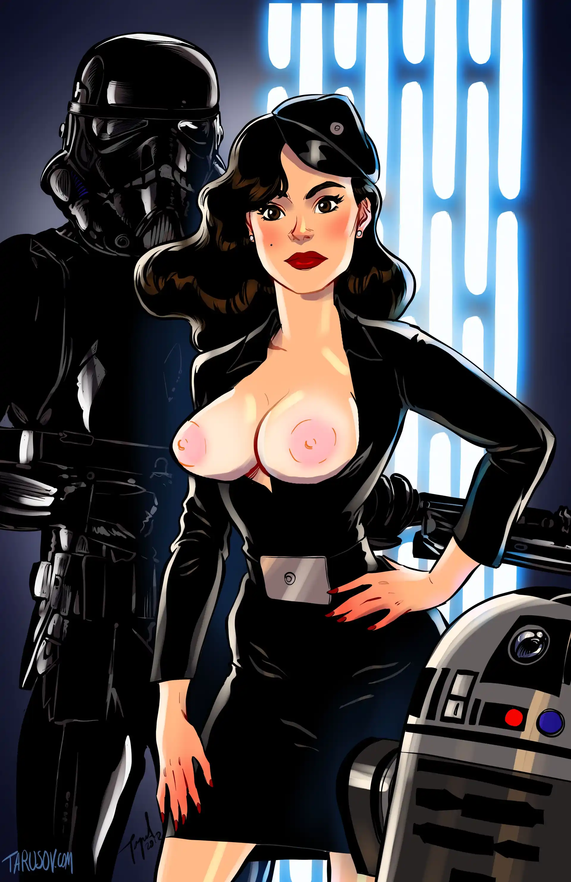 Artworks, Pinups And More Star Wars Imperial Girls - [Andrew Tarusov] page 4