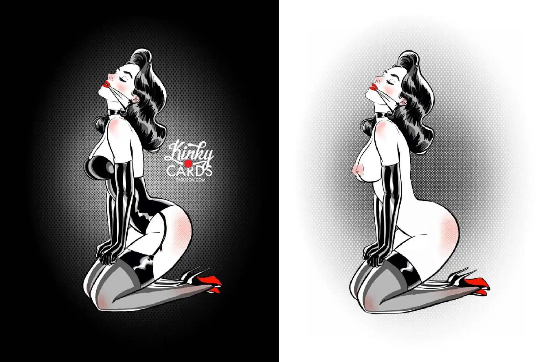 Artworks, Pinups And More Kinky Cards Full Exposure - [Andrew Tarusov] page 29