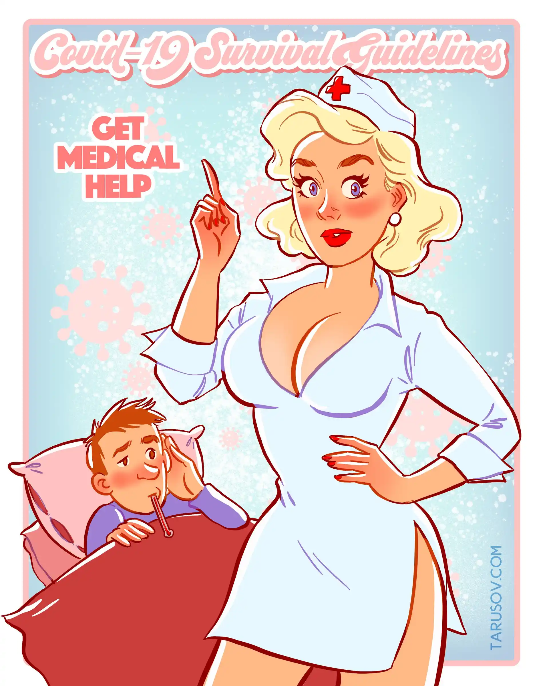 Artworks, Pinups And More Covid-19 Survival Guides - [Andrew Tarusov] page 8