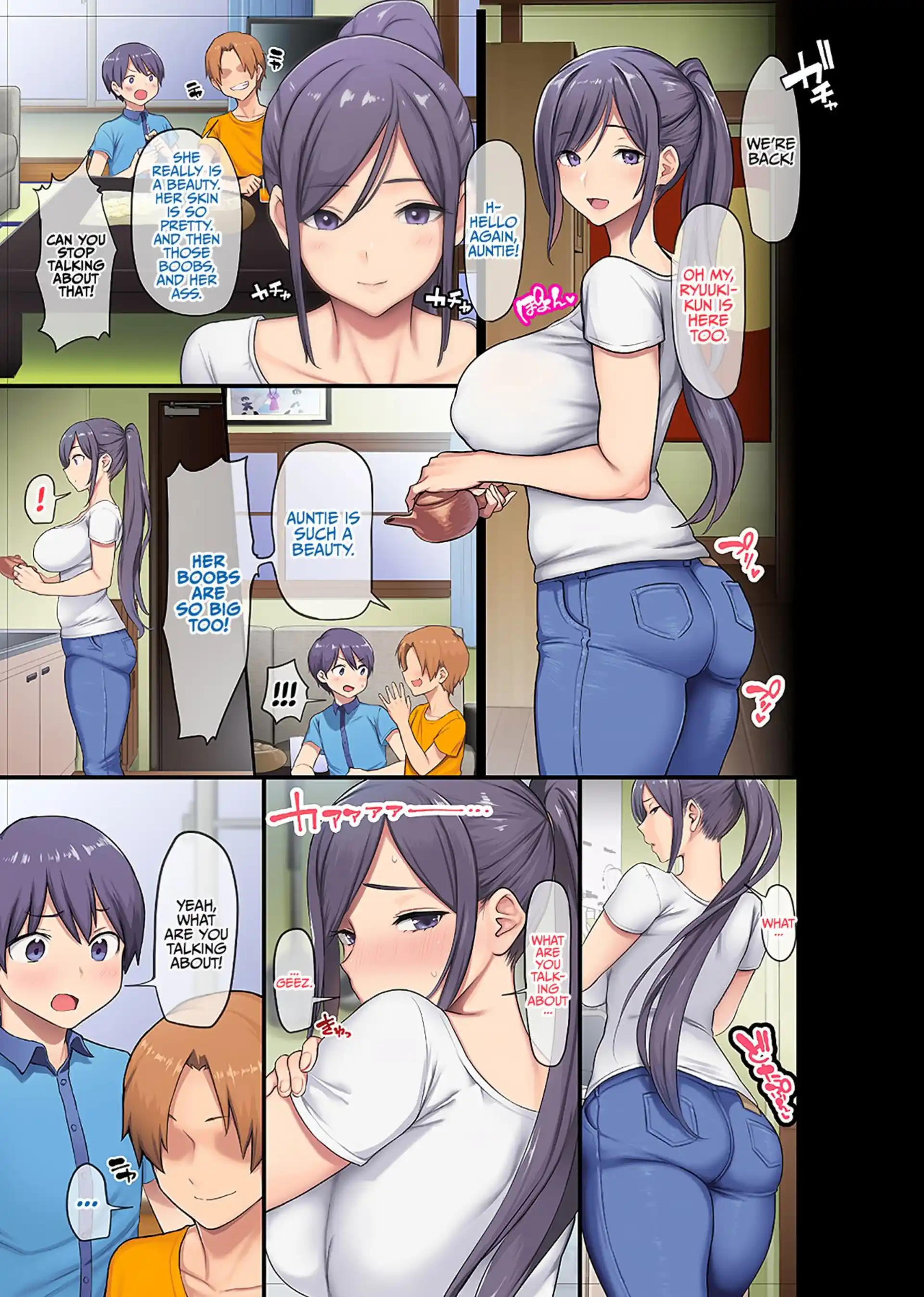 Giant Boobs Widow And Her Son’s Very Very Bad Friend Giant Boobs Widow And Her Son's Very Very Bad Friend - Chapter 1 page 4
