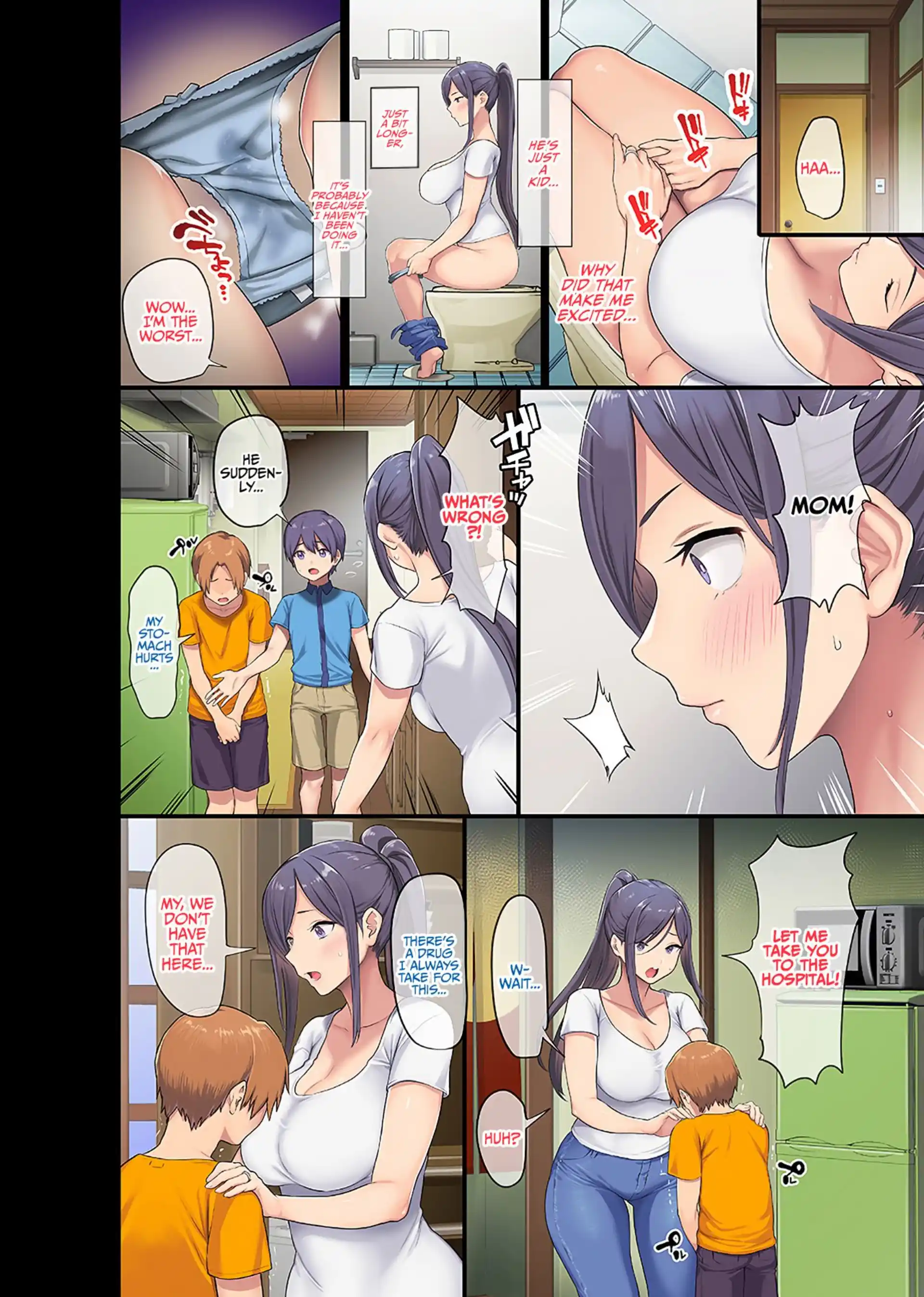 Giant Boobs Widow And Her Son’s Very Very Bad Friend Giant Boobs Widow And Her Son's Very Very Bad Friend - Chapter 1 page 5