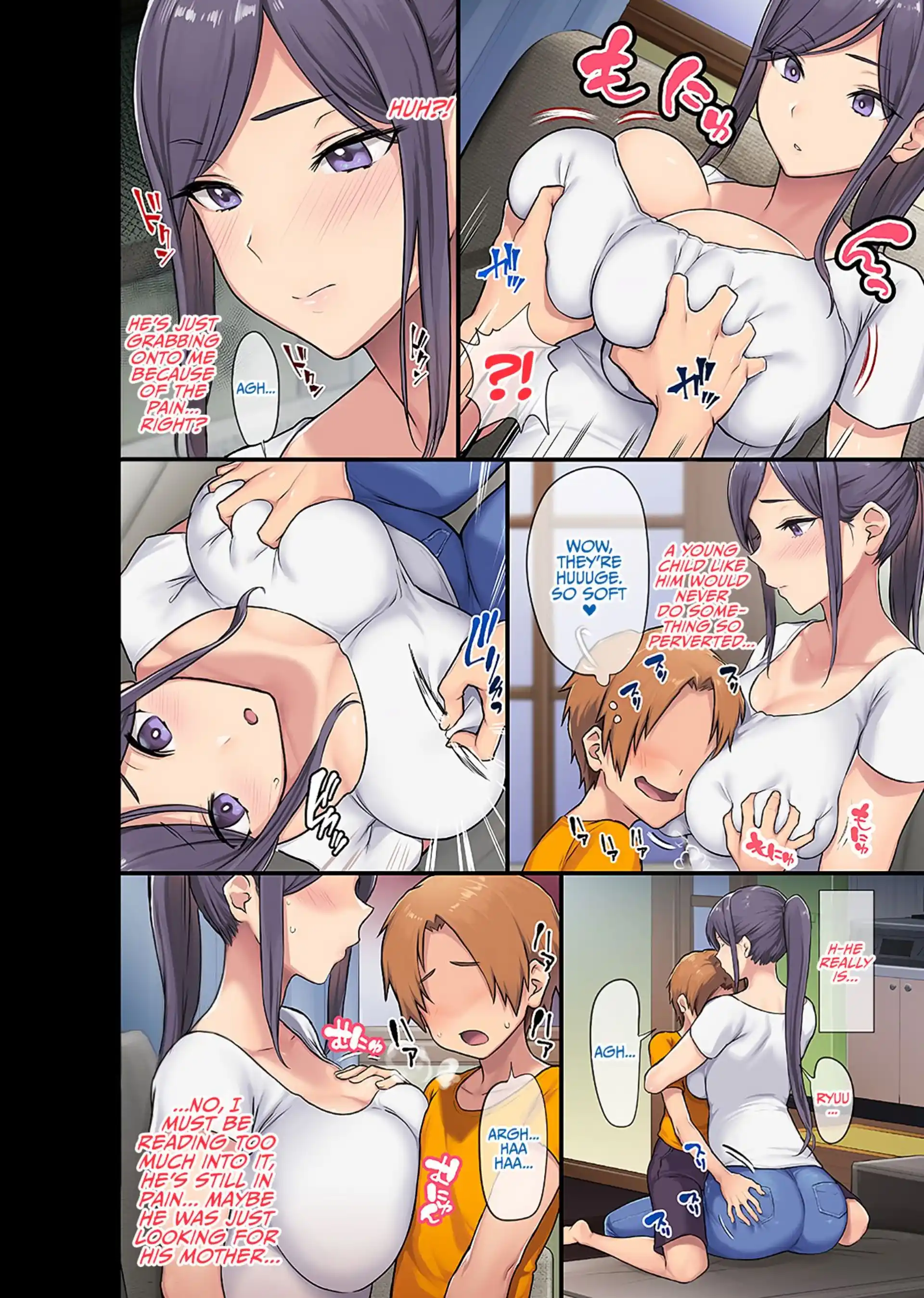 Giant Boobs Widow And Her Son’s Very Very Bad Friend Giant Boobs Widow And Her Son's Very Very Bad Friend - Chapter 1 page 7