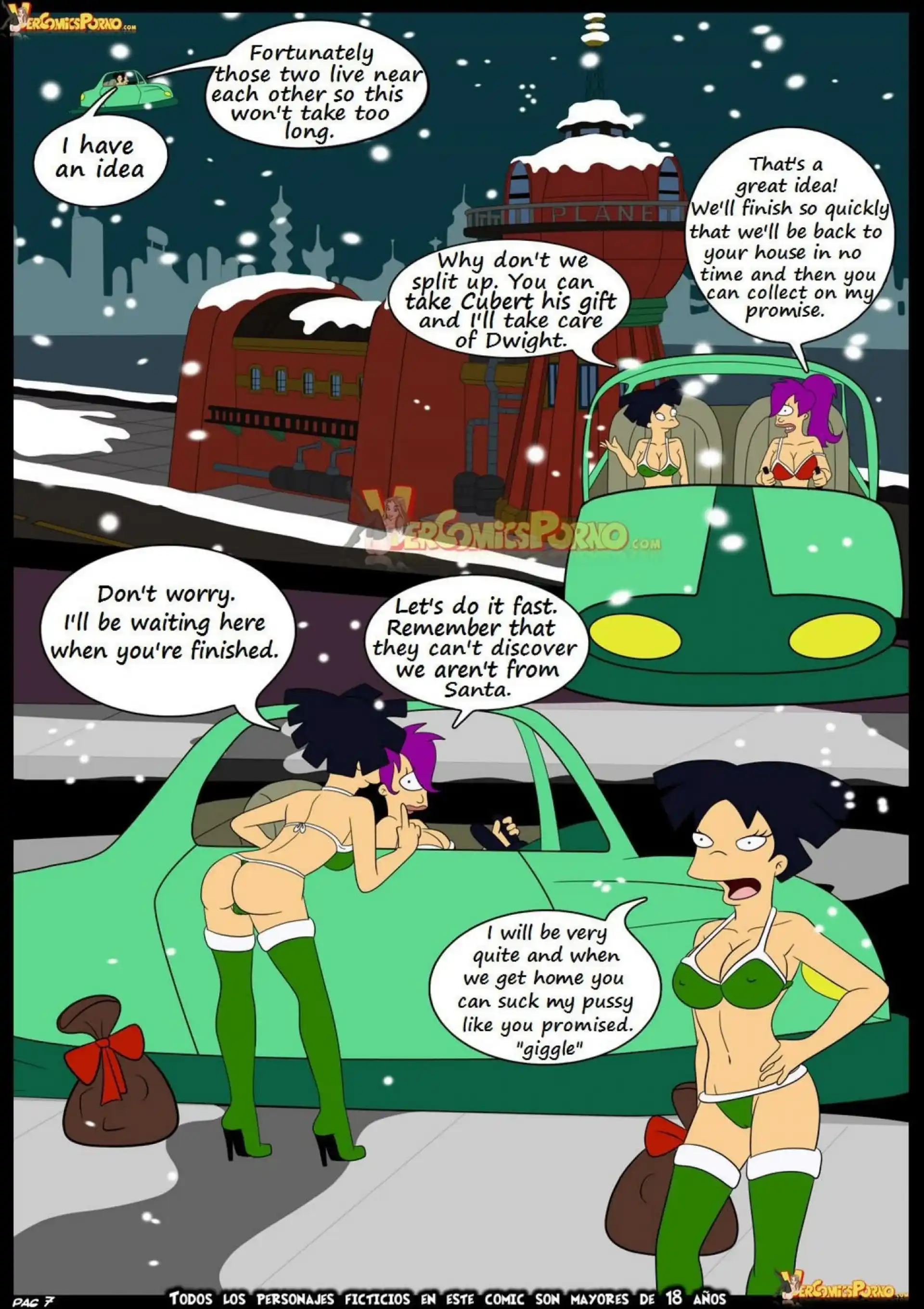 Christmas Delivery Christmas Delivery - Chapter 1 (Futurama) page 8