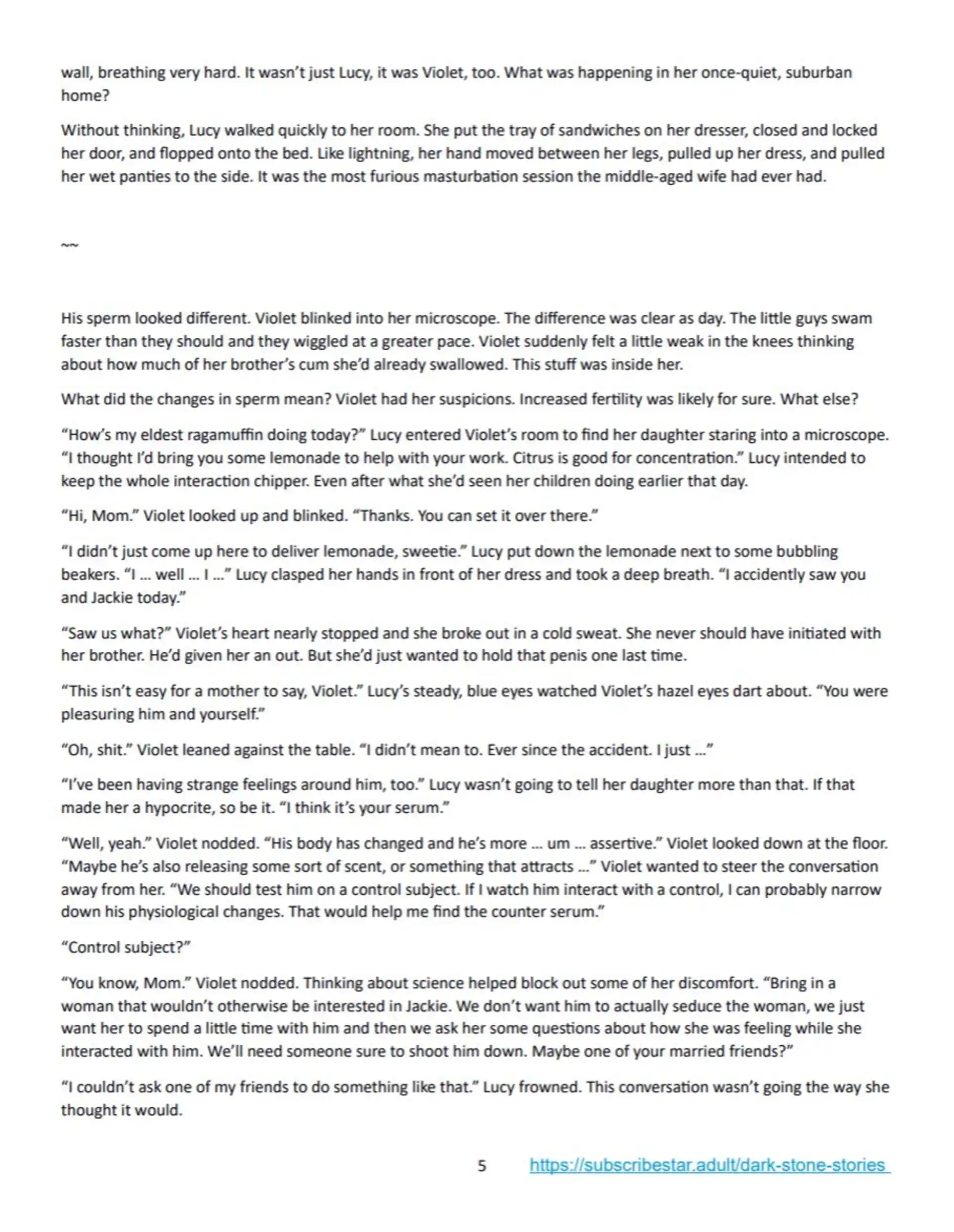 Dark Stone Stories 5 . Serum42XXL - Chapter 5 page 5