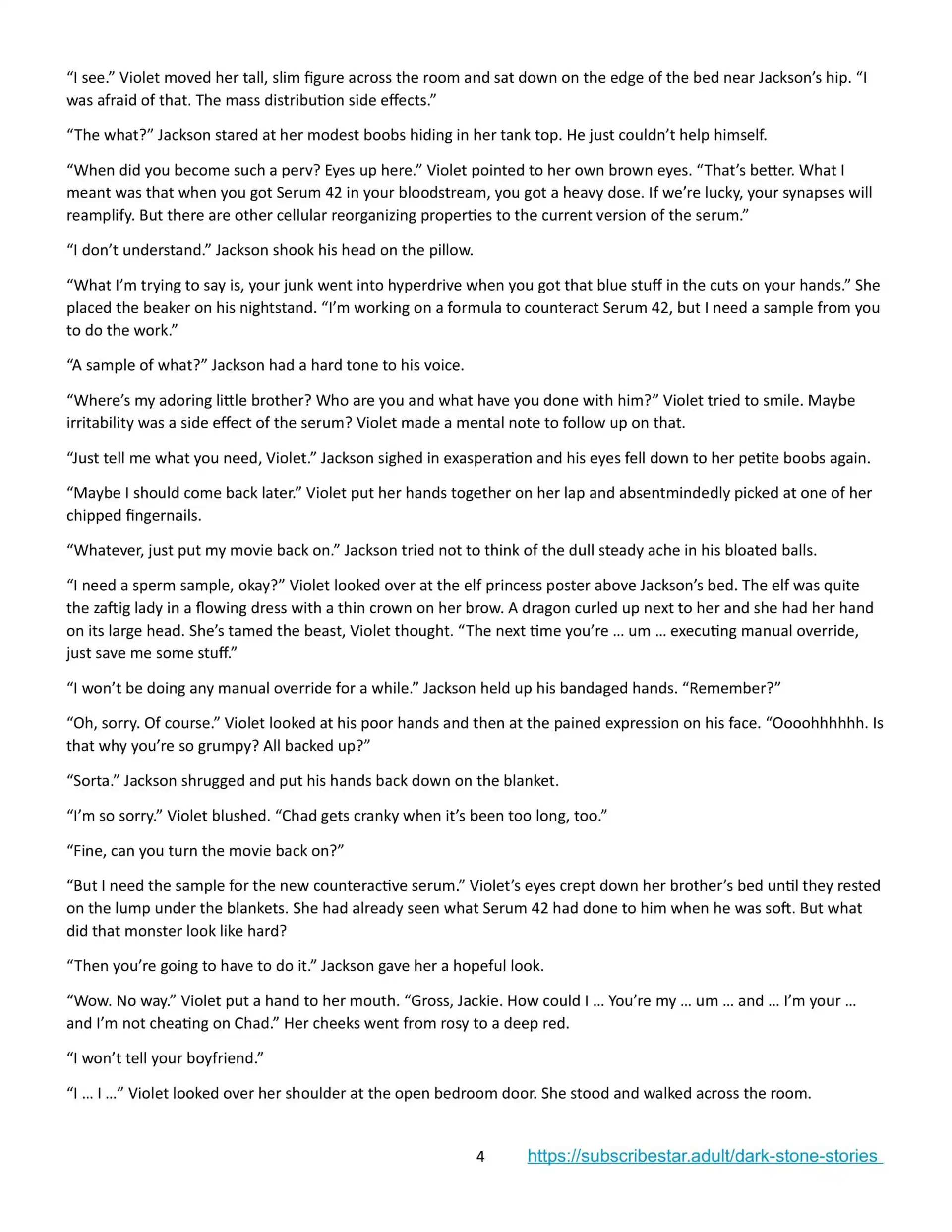 Dark Stone Stories 2 . Serum42XXL - Chapter 2 page 4