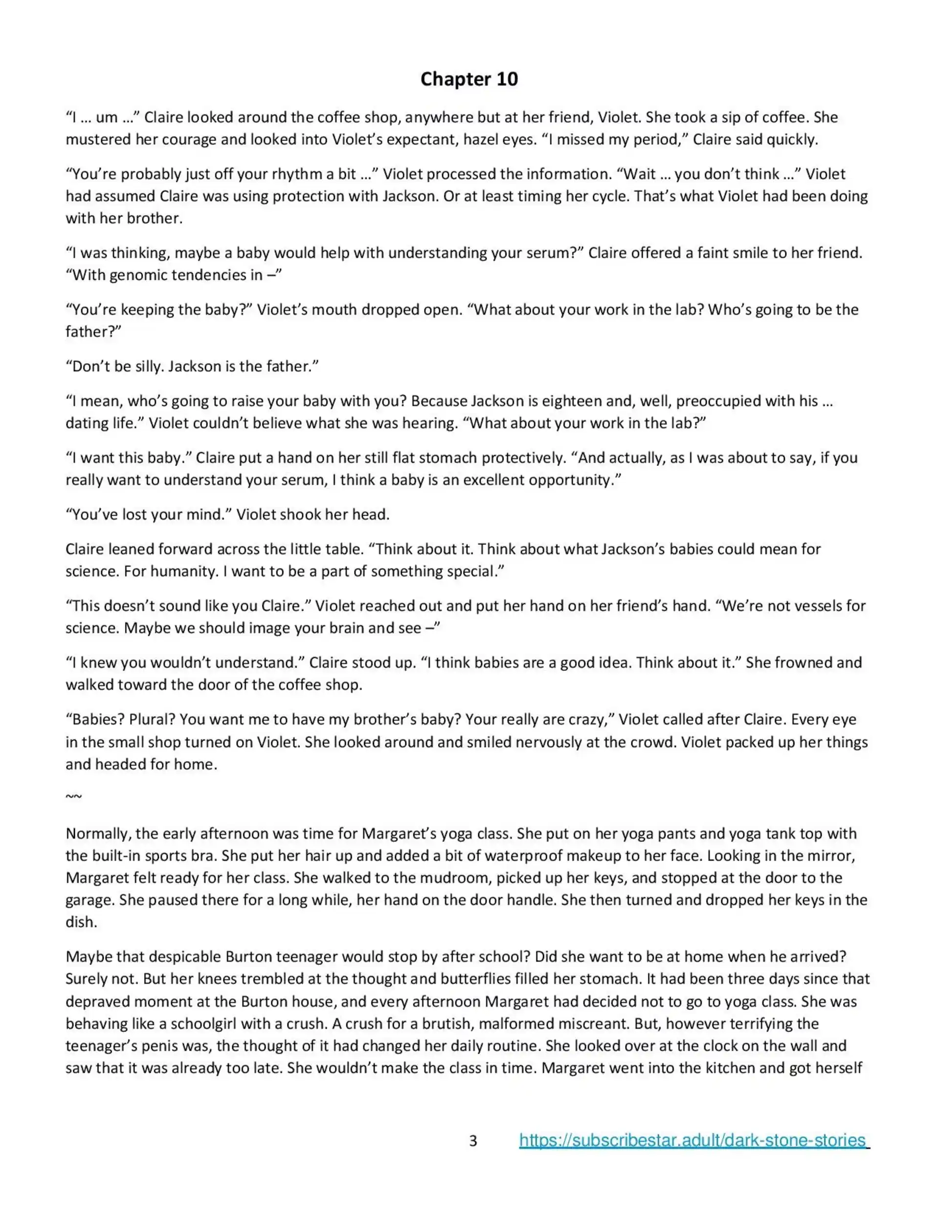 Dark Stone Stories 10 . Serum42XXL - Chapter 10 page 3