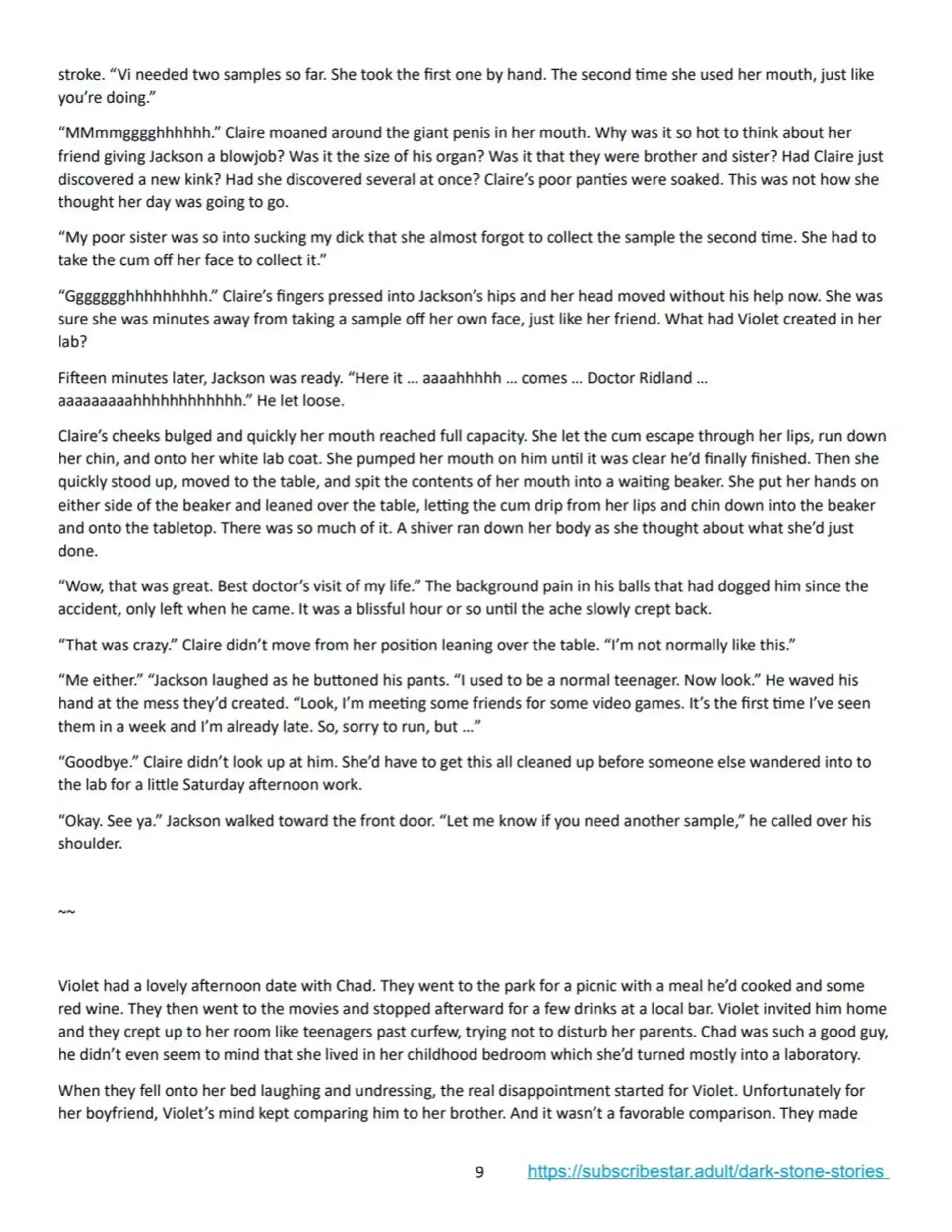 Dark Stone Stories 4 . Serum42XXL - Chapter 4 page 9