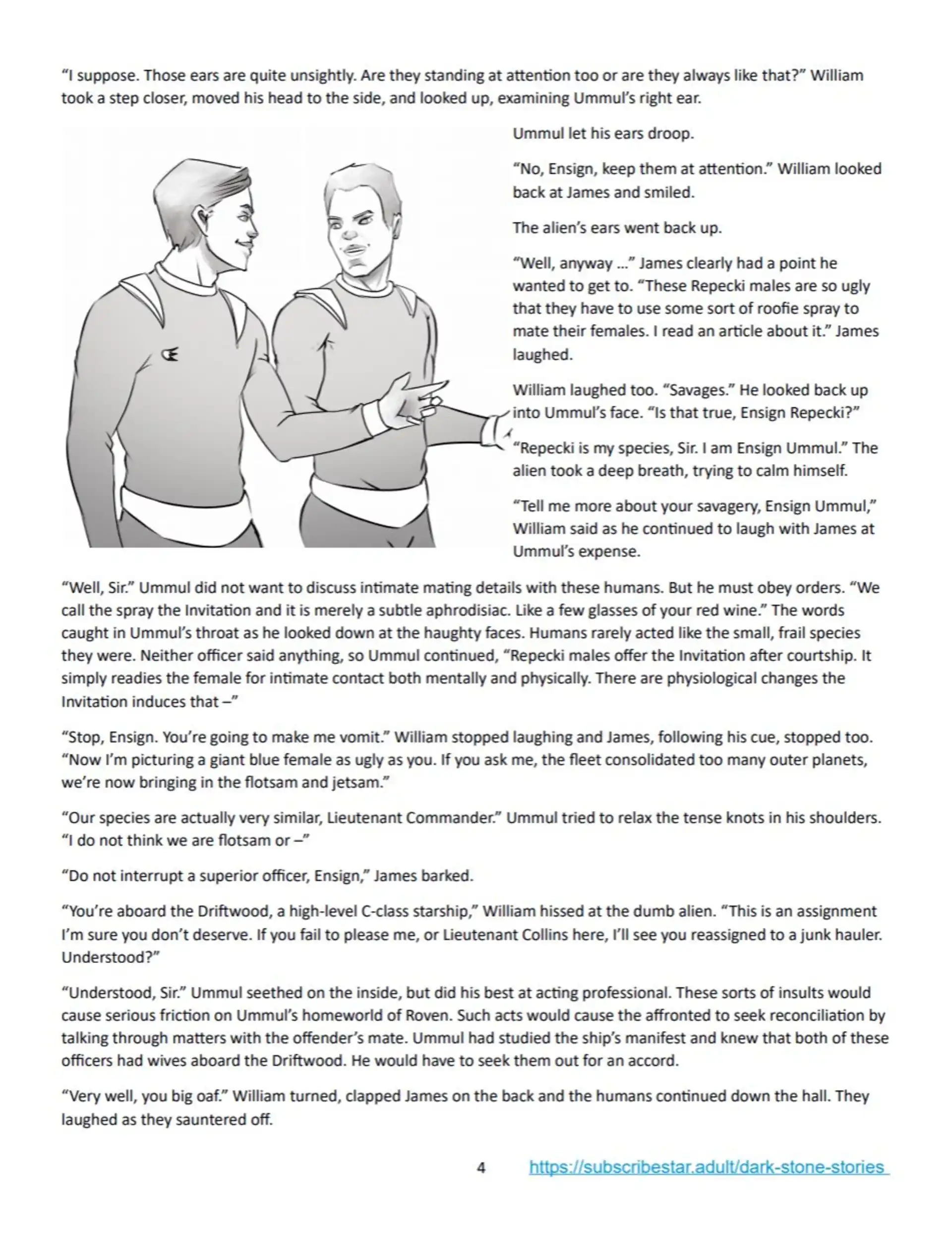 Dark Stone Stories 1 . Never Insult A Repecki - Chapter 1 page 4
