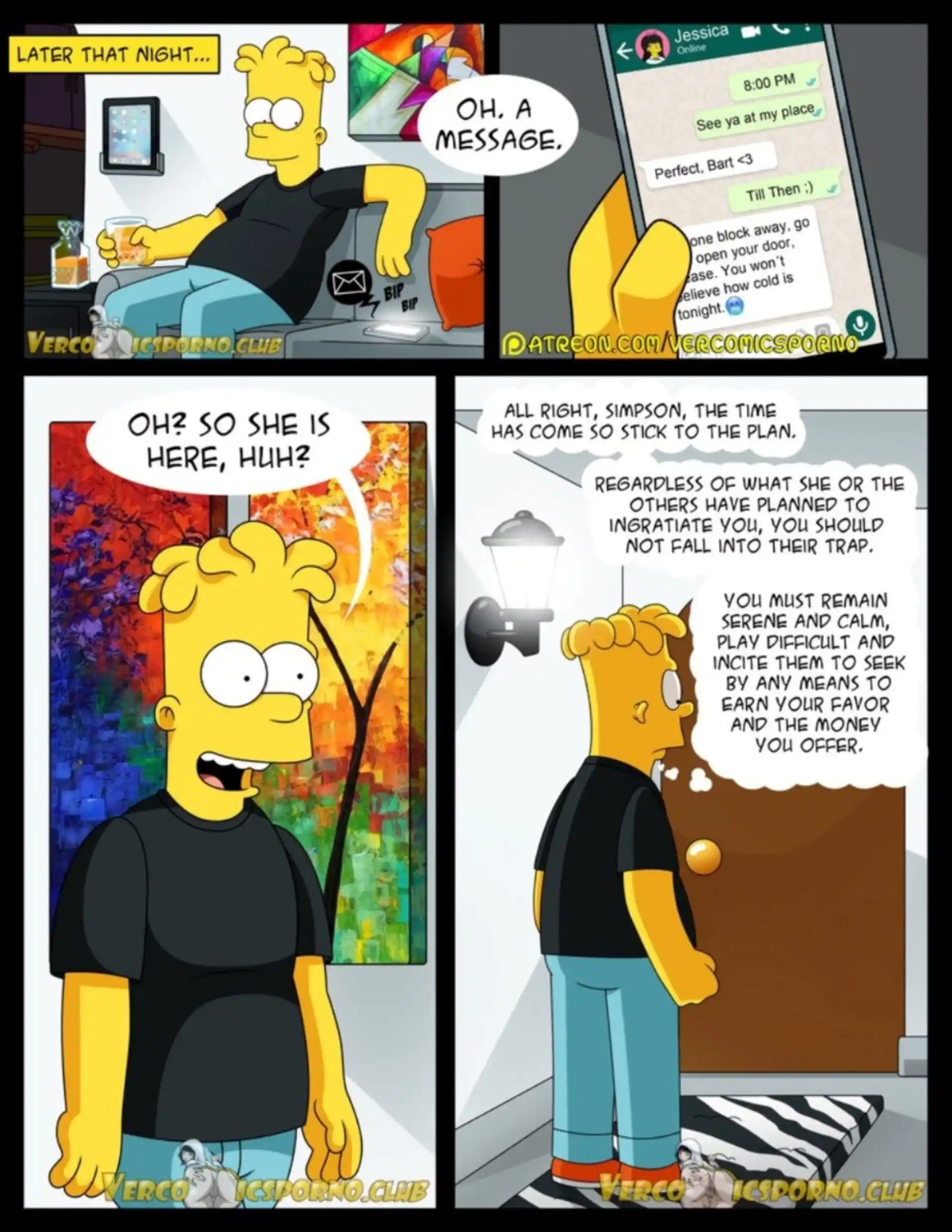 There’s No Sex Without EX There's No Sex Without EX - Chapter 1 (The Simpsons) page 14