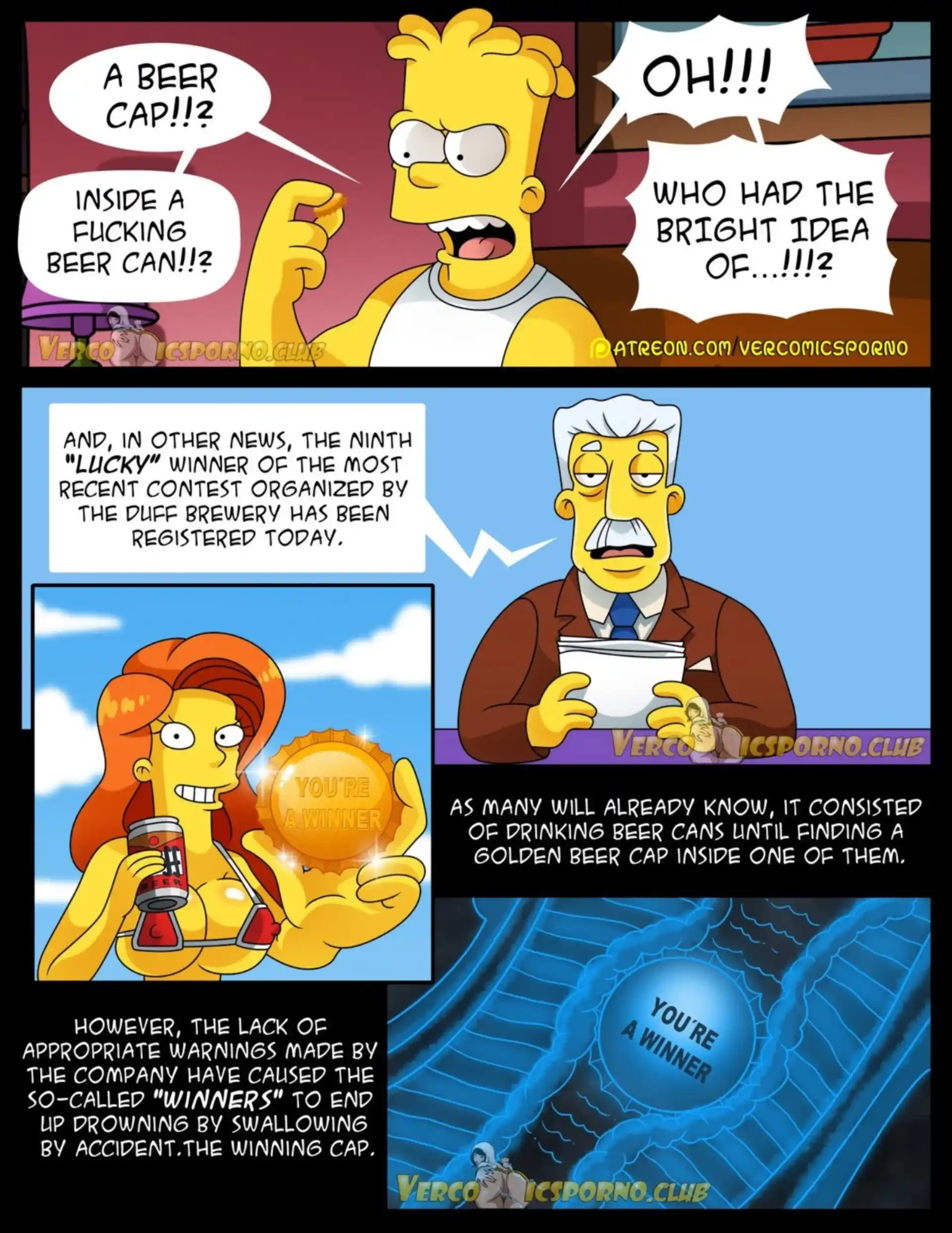 There’s No Sex Without EX There's No Sex Without EX - Chapter 1 (The Simpsons) page 8