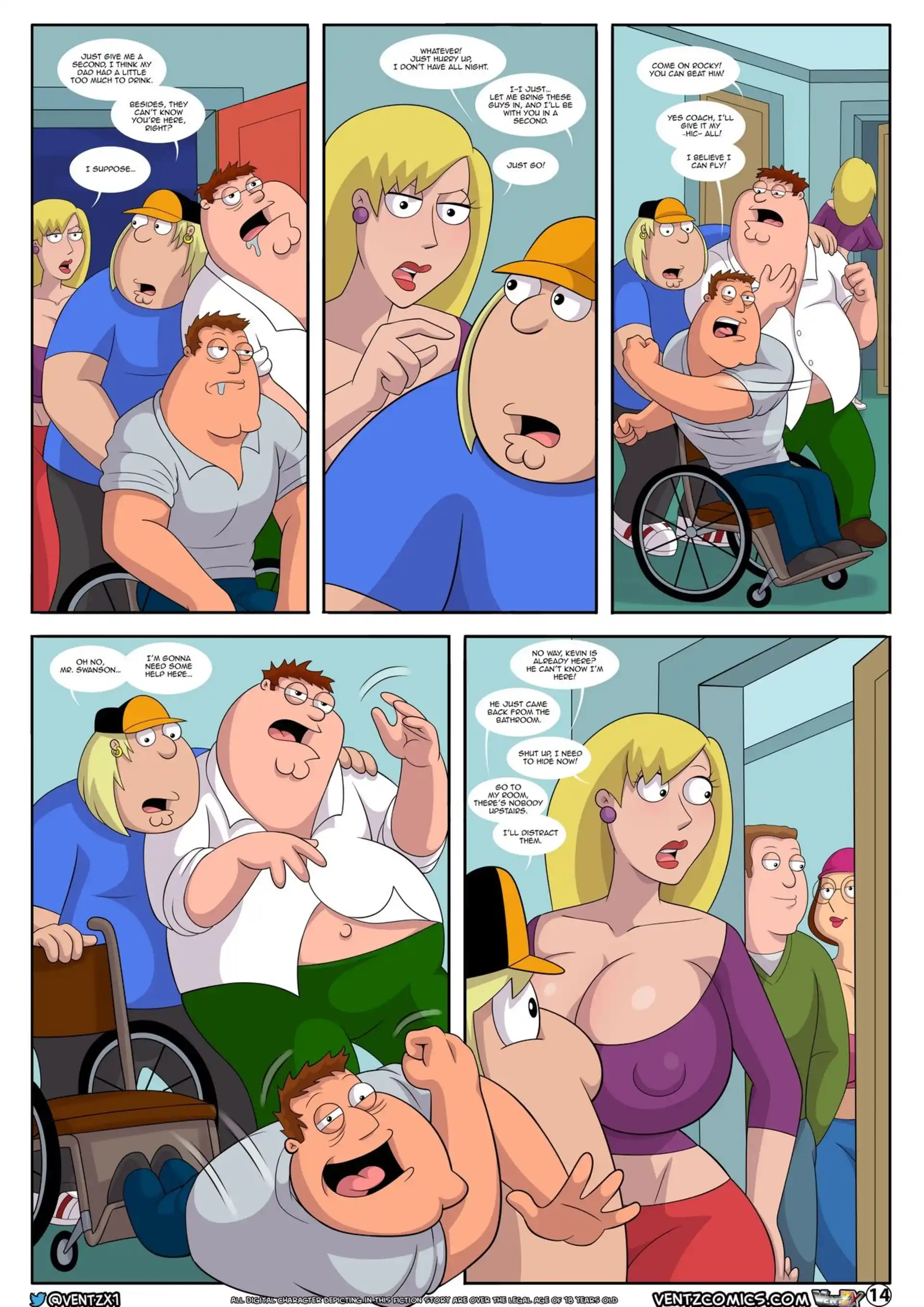 Quahog Diaries Quahog Diaries - Chapter 3 (Family Guy) page 14