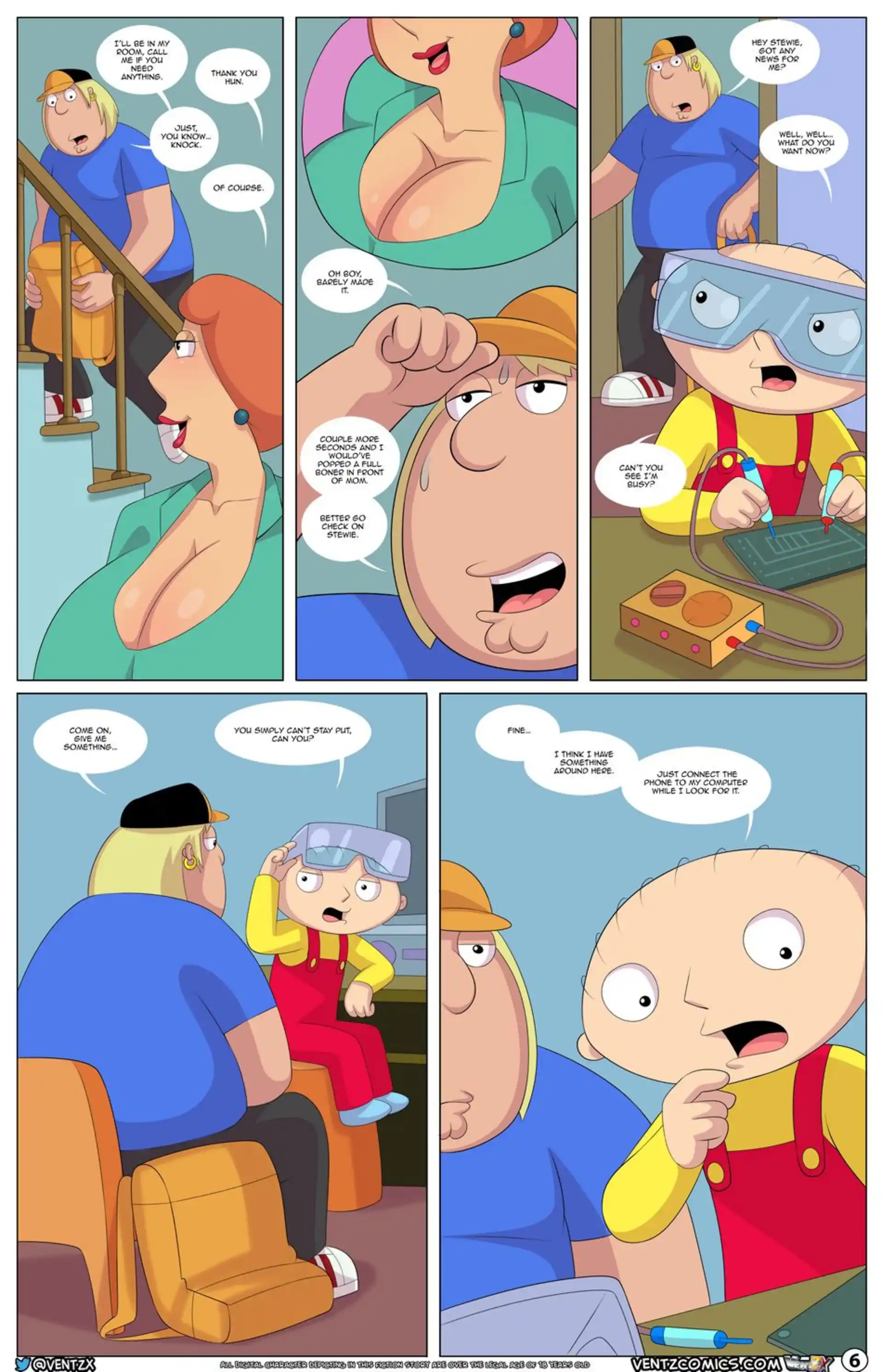 Quahog Diaries Quahog Diaries - Chapter 3 (Family Guy) page 6
