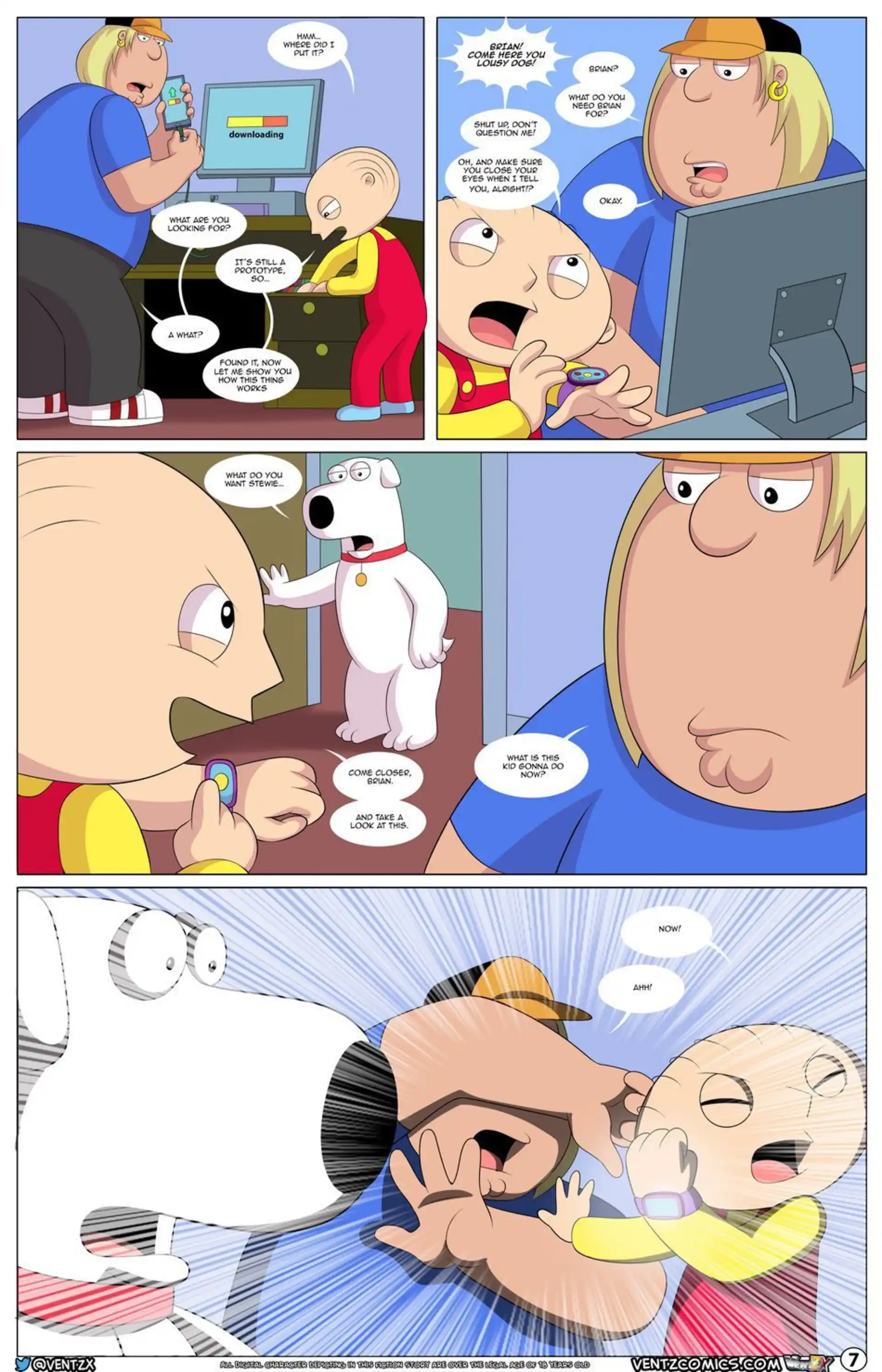 Quahog Diaries Quahog Diaries - Chapter 3 (Family Guy) page 7
