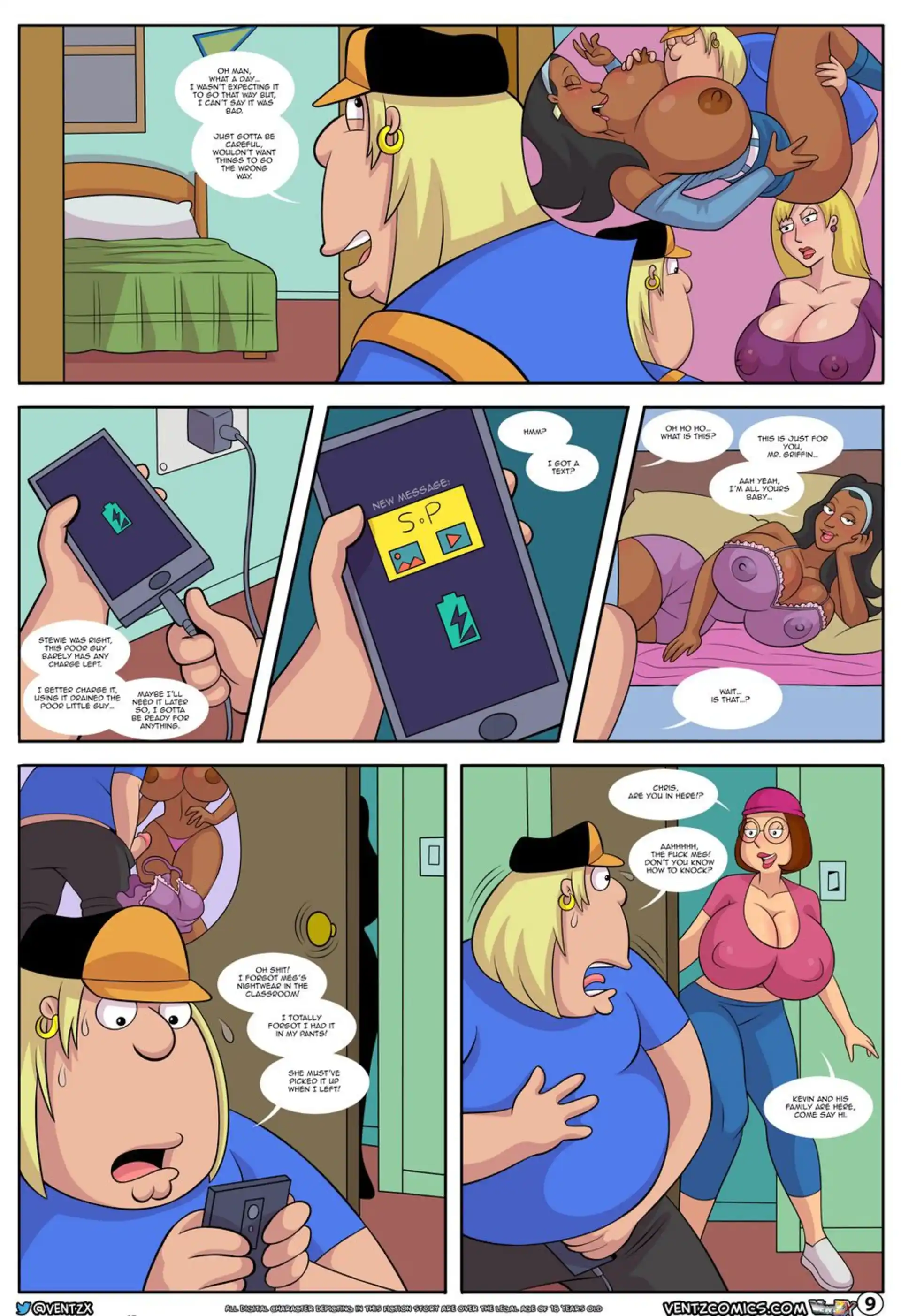 Quahog Diaries Quahog Diaries - Chapter 3 (Family Guy) page 9