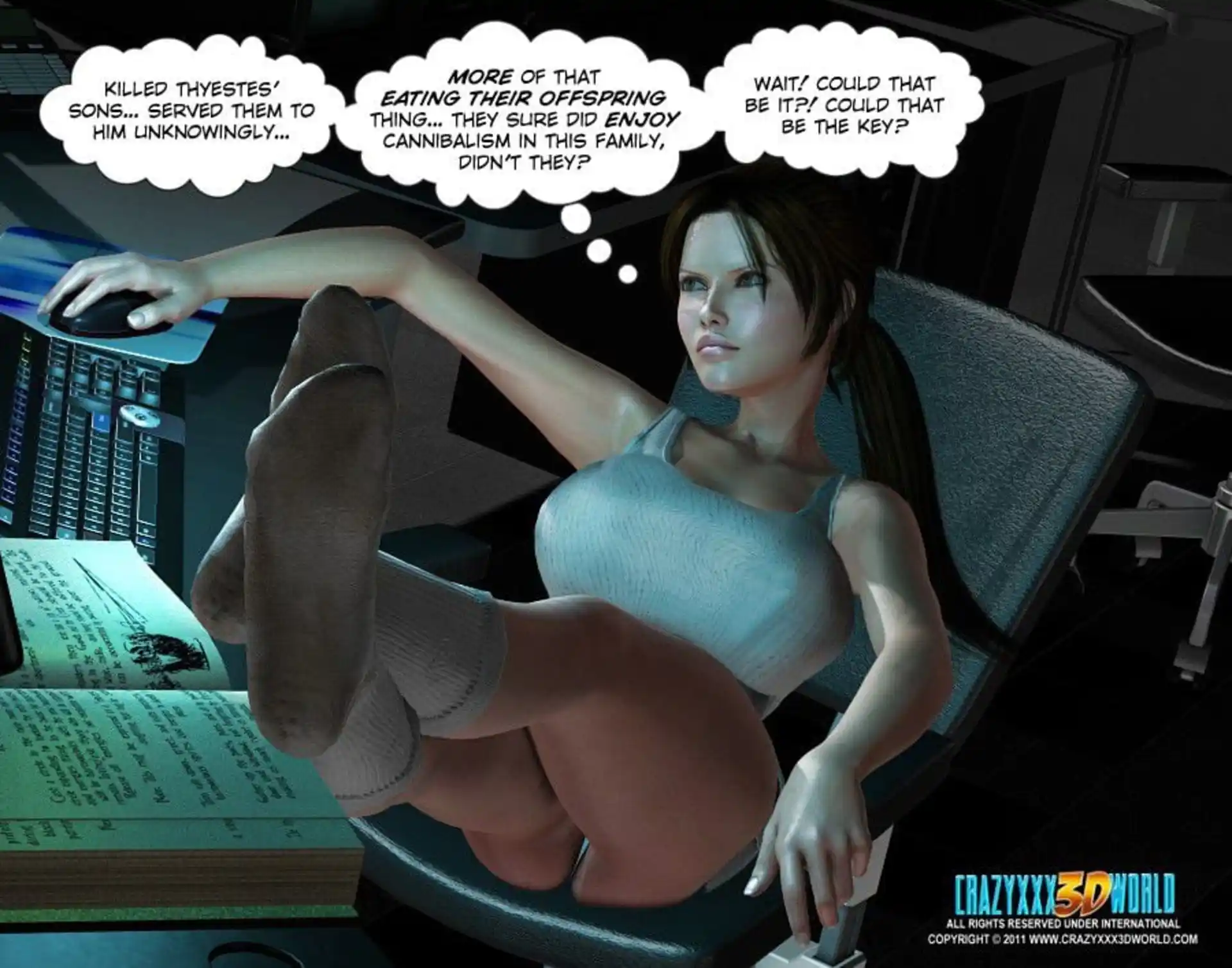 Clara Ravens Clara Ravens - Chapter 2 - Agamemnon's Advantage page 13