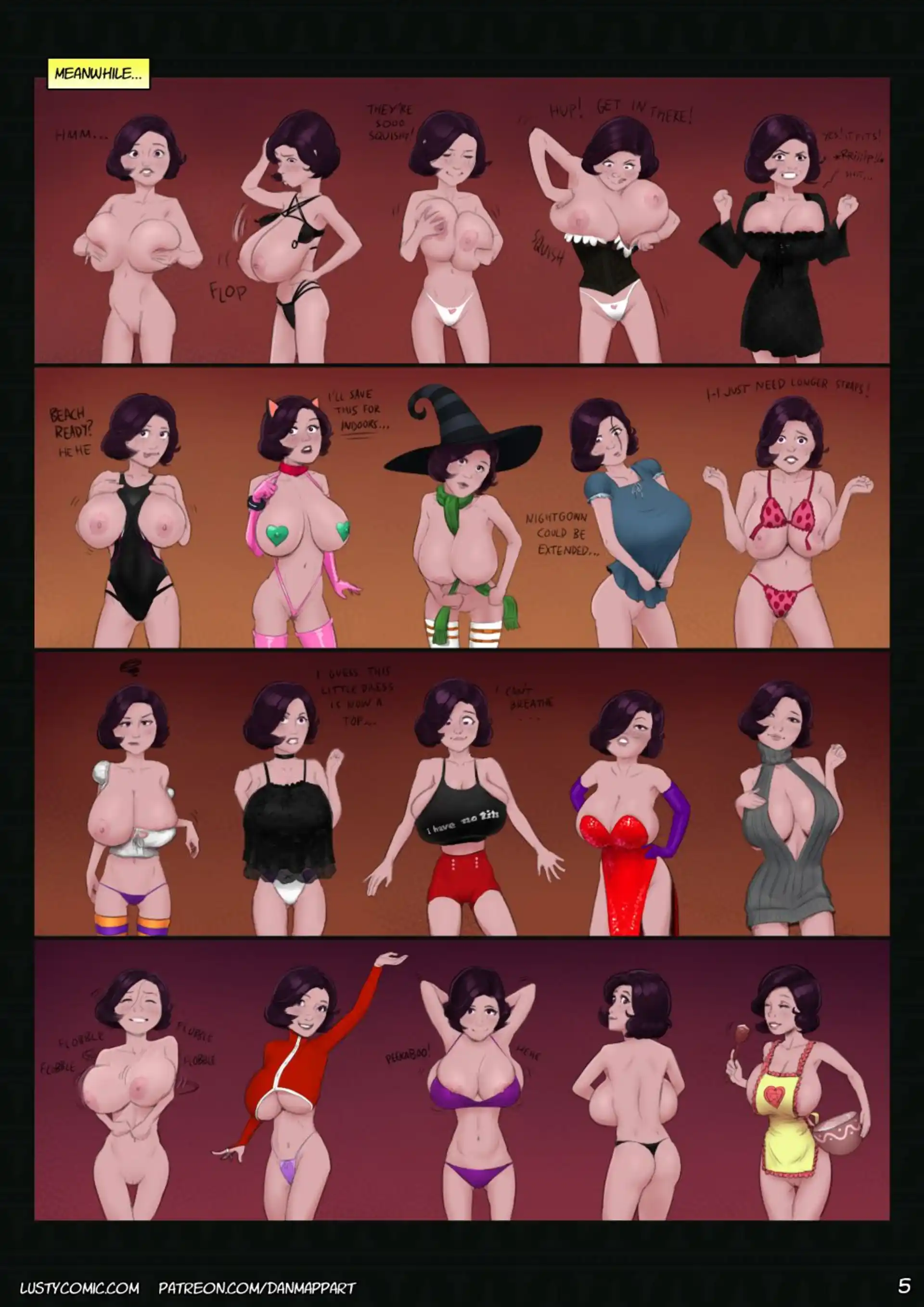 Lusty In Fantastic Breasts Lusty In Fantastic Breasts - The Crimes Of Lilya - Chapter 3 page 5