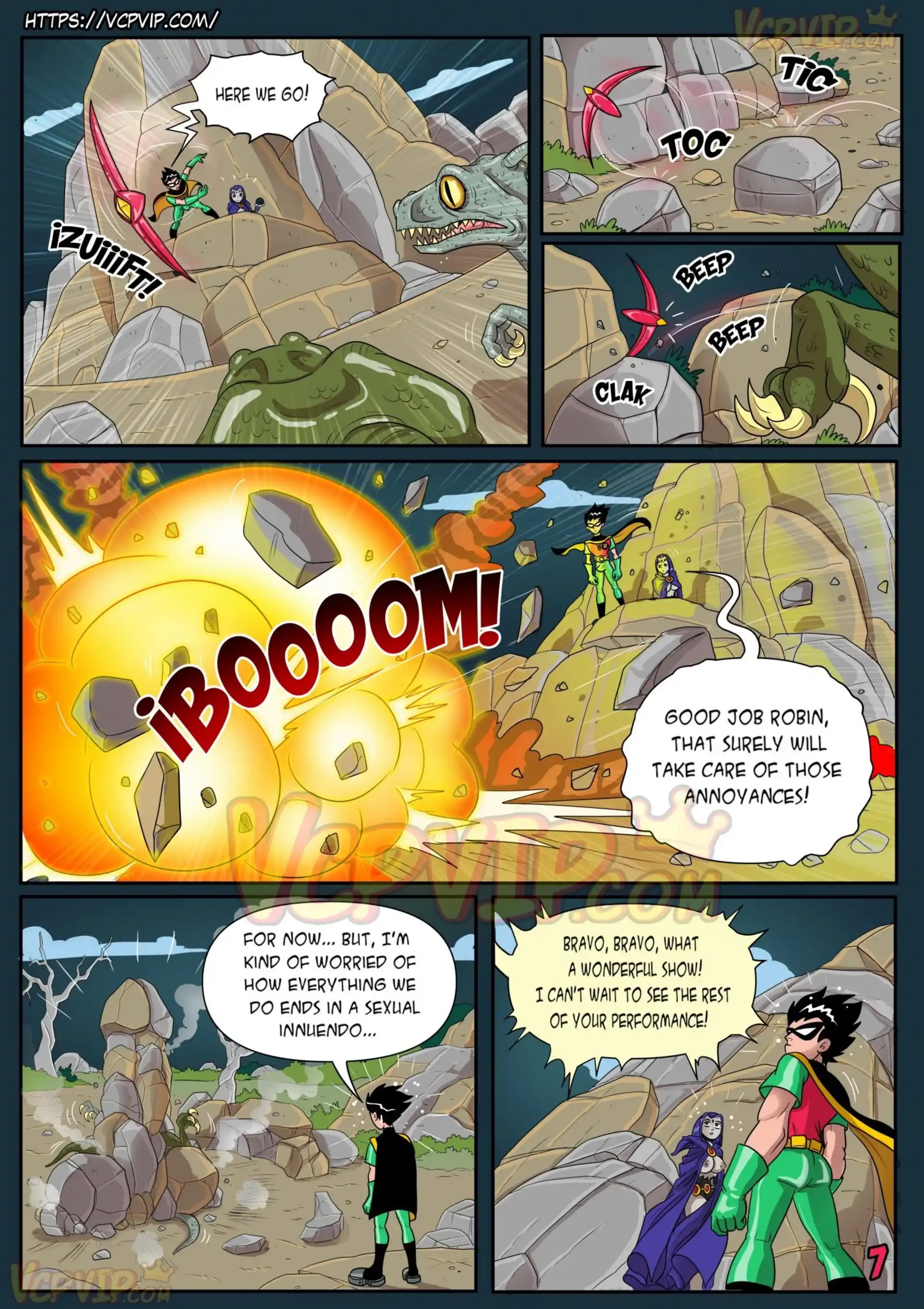 Stranded Stranded - Chapter 1 (Teen Titans) page 8