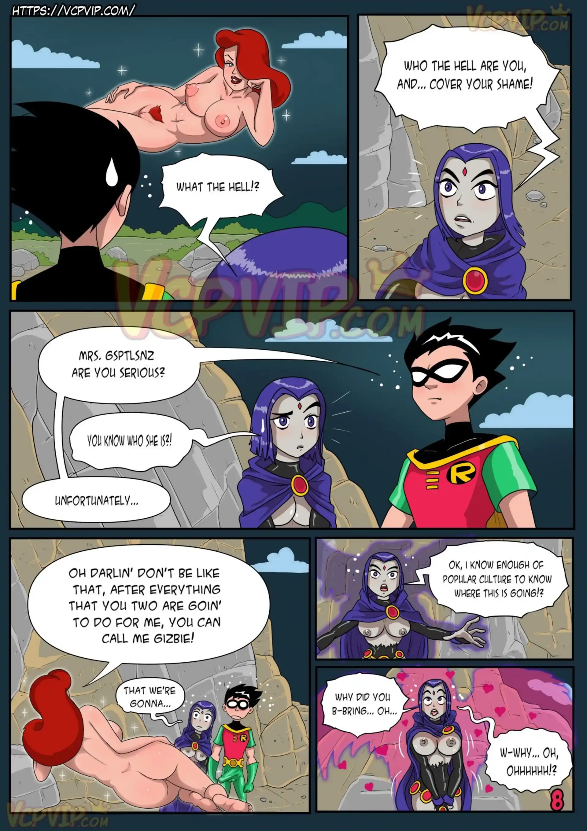 Stranded Stranded - Chapter 1 (Teen Titans) page 9