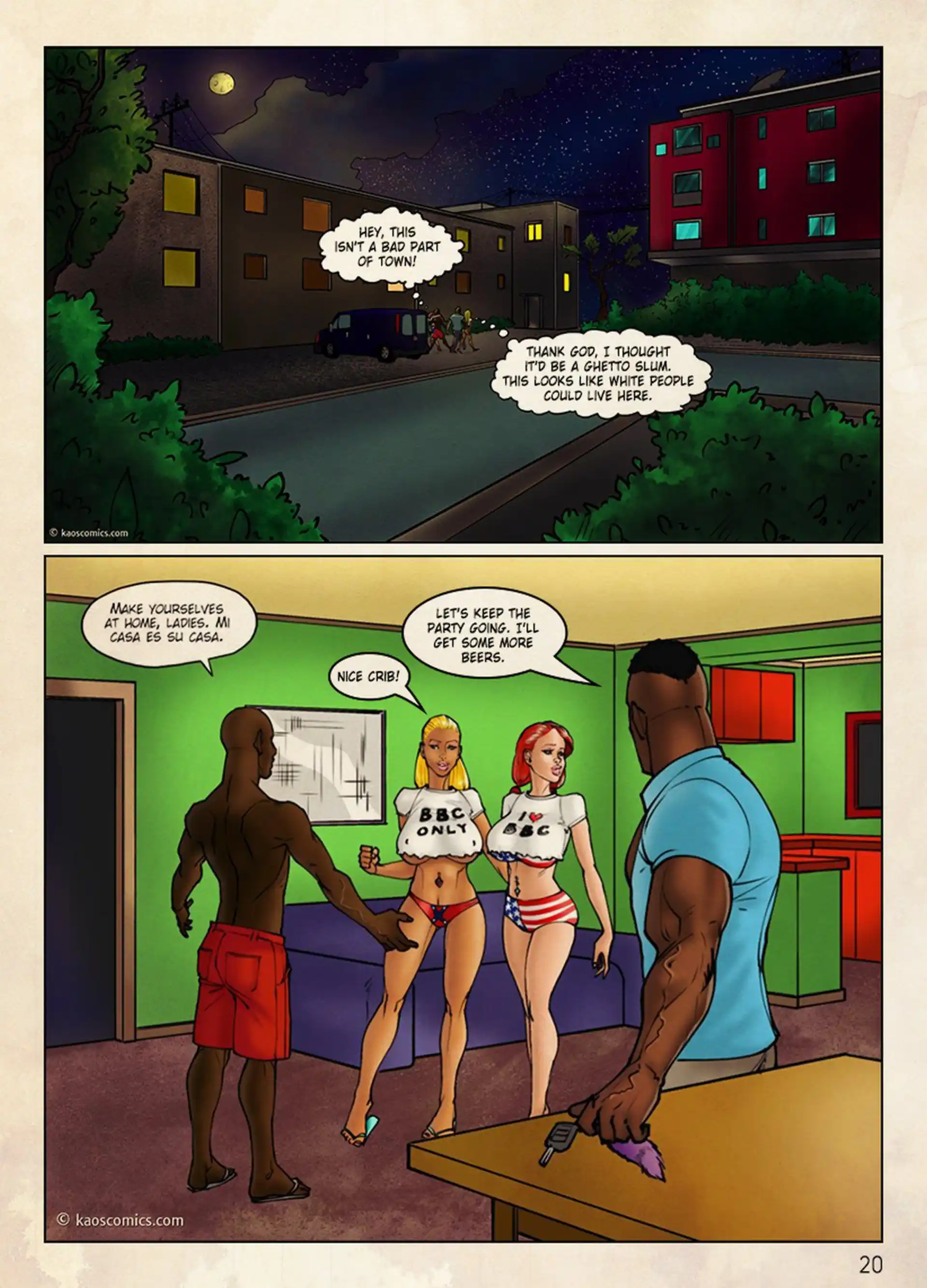 The Flag Girls Get Fucked The Flag Girls Get Fucked - Chapter 1 page 21