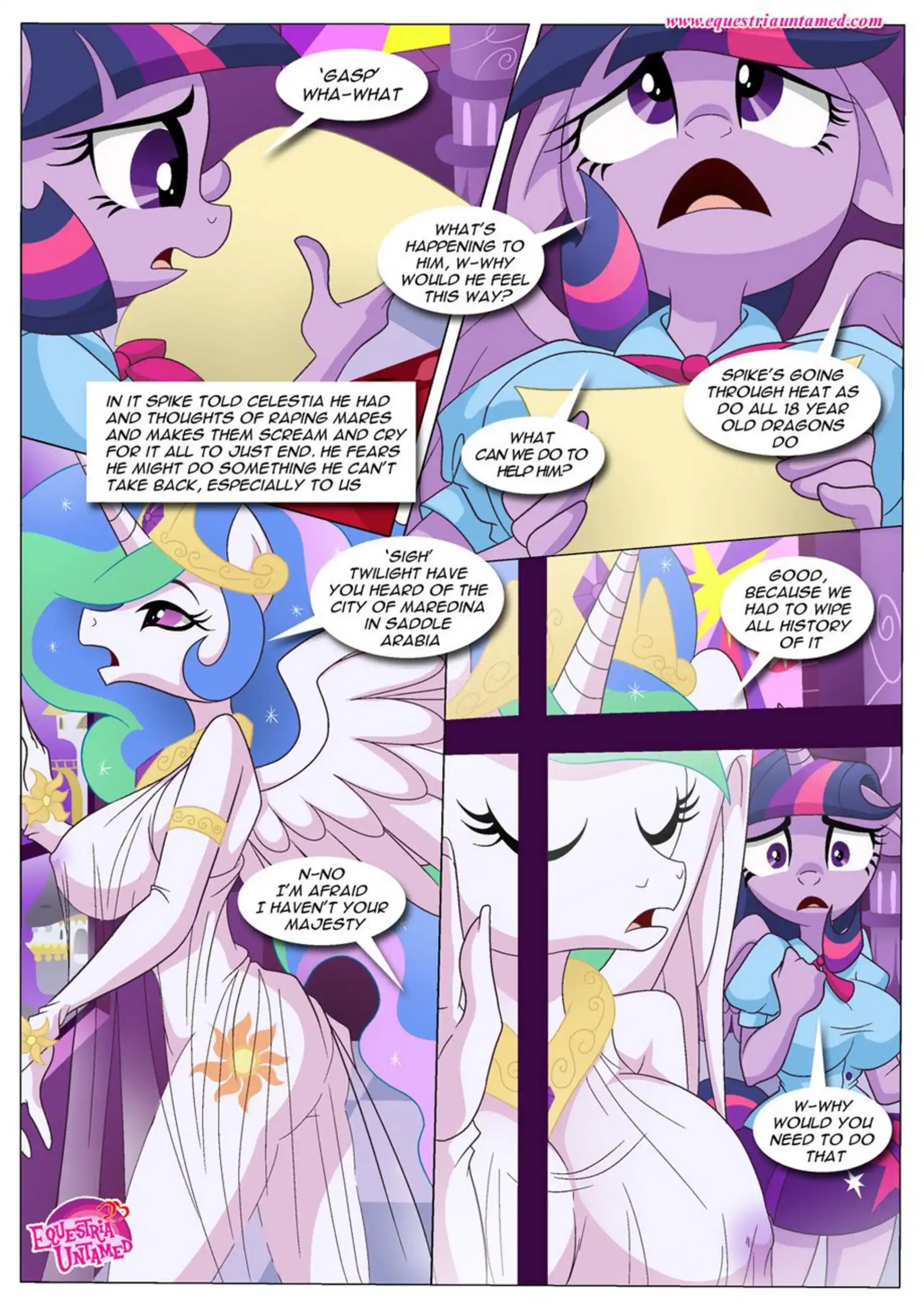 Spike’s Harem The Power Of Dragon Mating - (My Little Pony - Friendship Is Magic) page 5