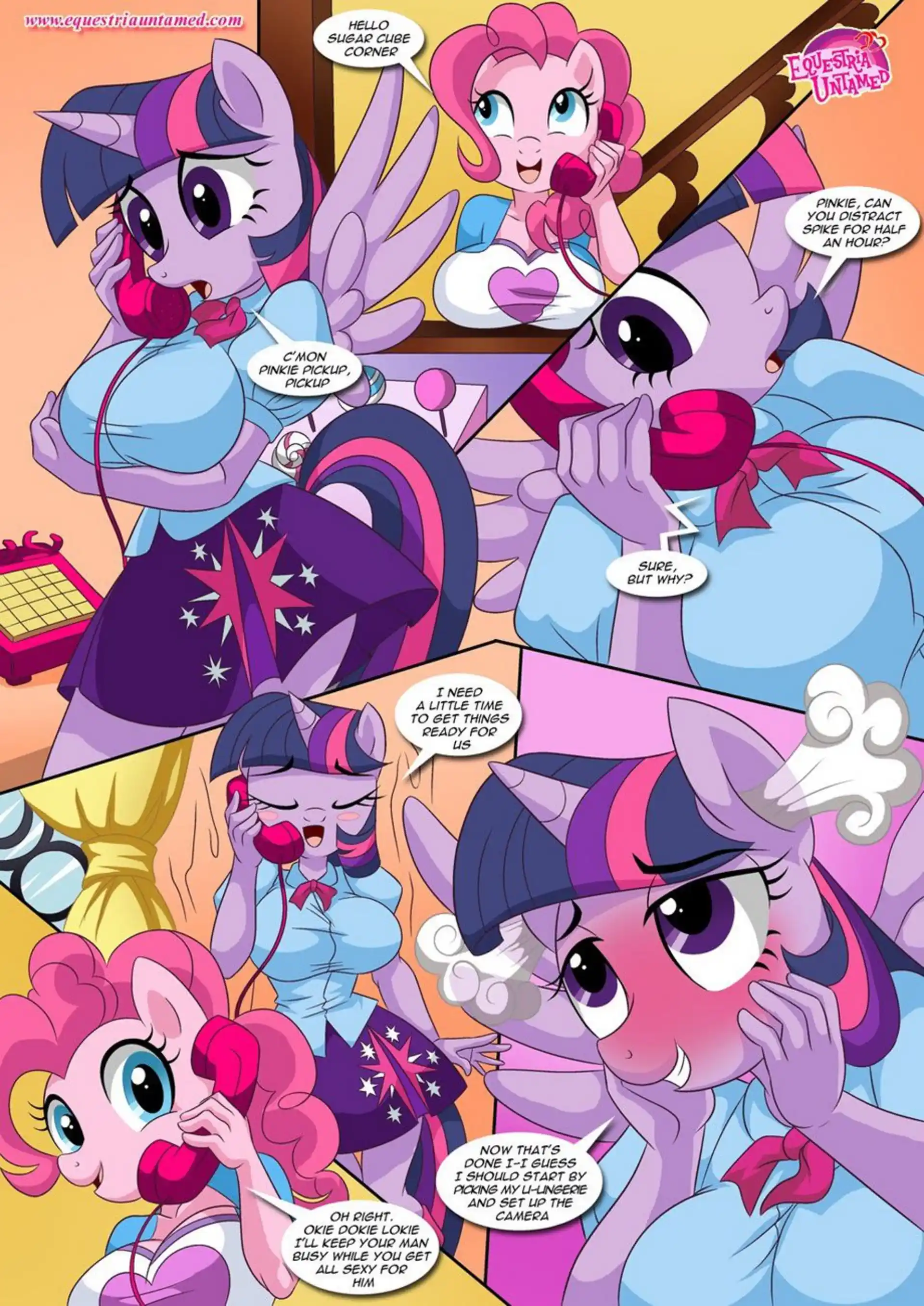 Spike’s Harem Sex Ed With Miss Twilight Sparkle - Chapter 2 (My Little Pony - Friendship Is Magic) page 11