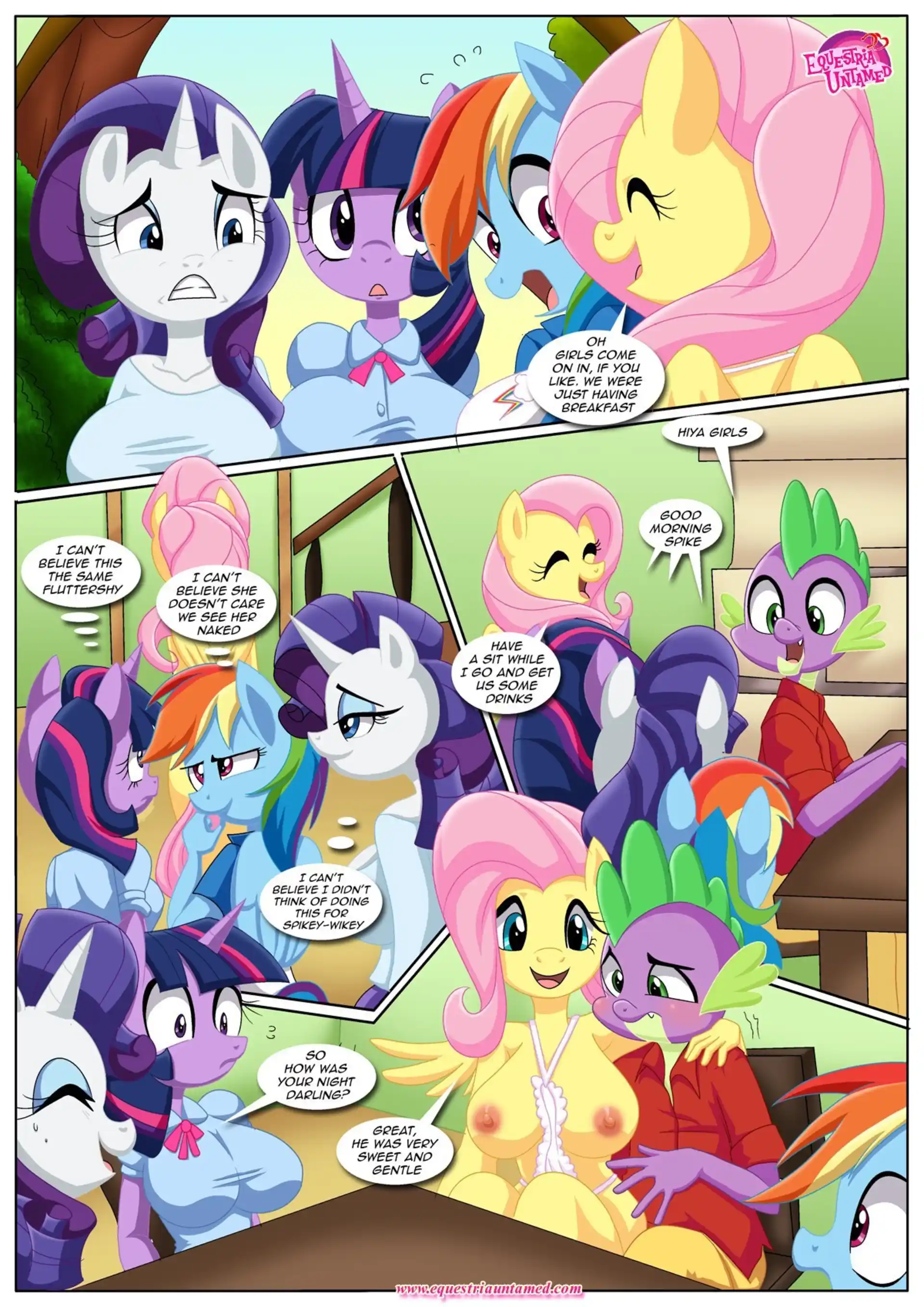 Spike’s Harem An Apple’s Core Is Always Hardcore - Chapter 6 (My Little Pony - Friendship Is Magic) page 11