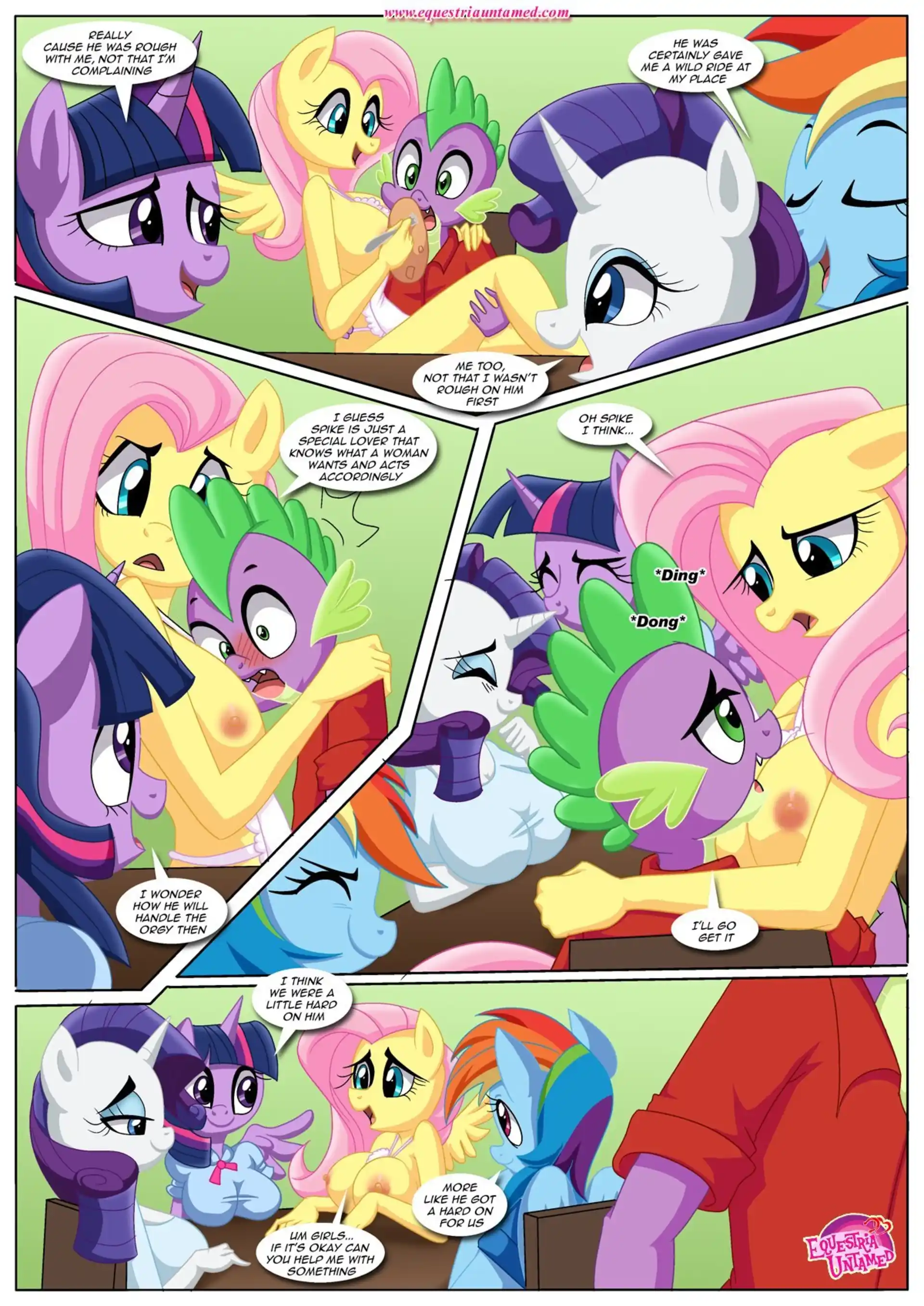 Spike’s Harem An Apple’s Core Is Always Hardcore - Chapter 6 (My Little Pony - Friendship Is Magic) page 12