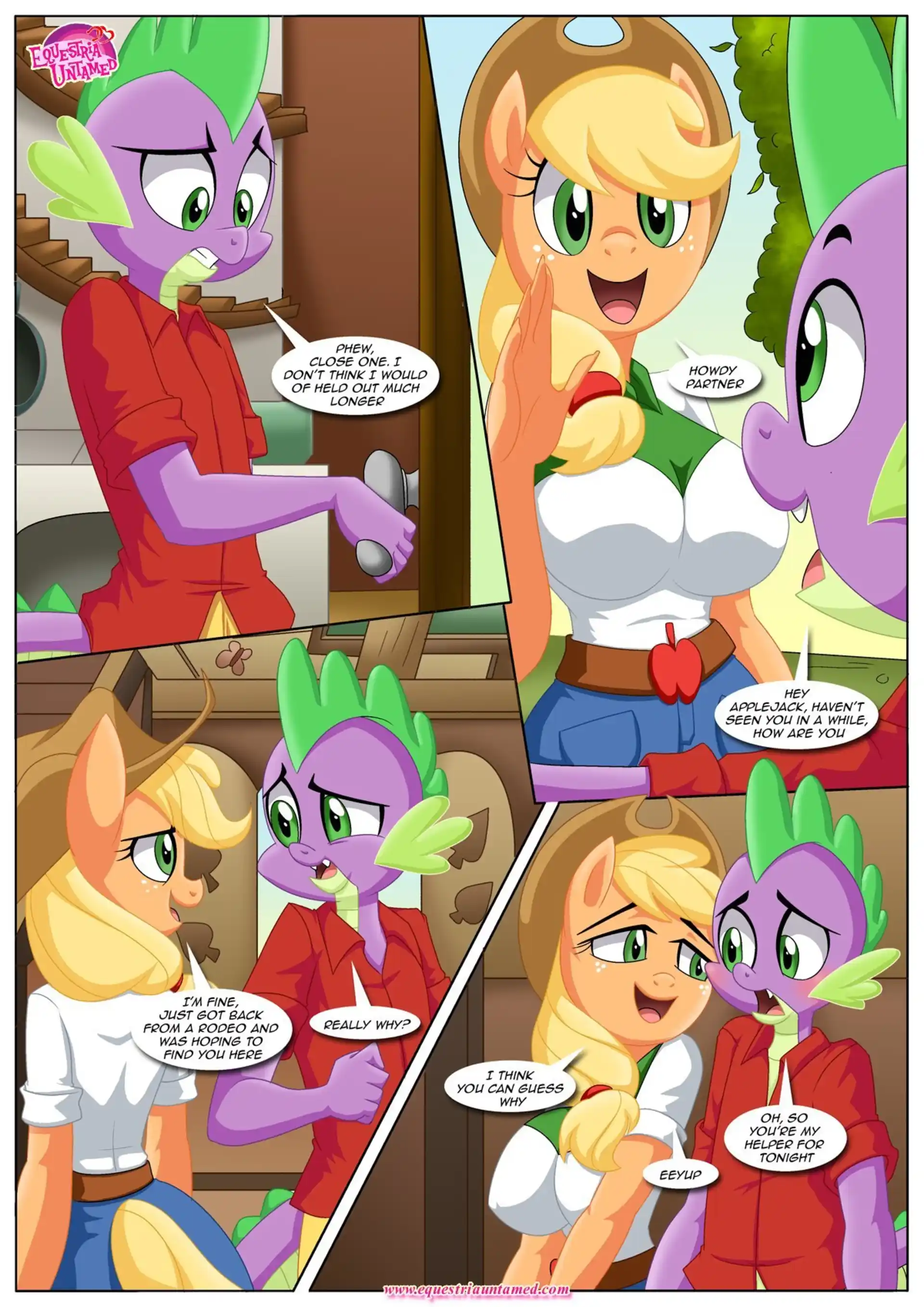 Spike’s Harem An Apple’s Core Is Always Hardcore - Chapter 6 (My Little Pony - Friendship Is Magic) page 13