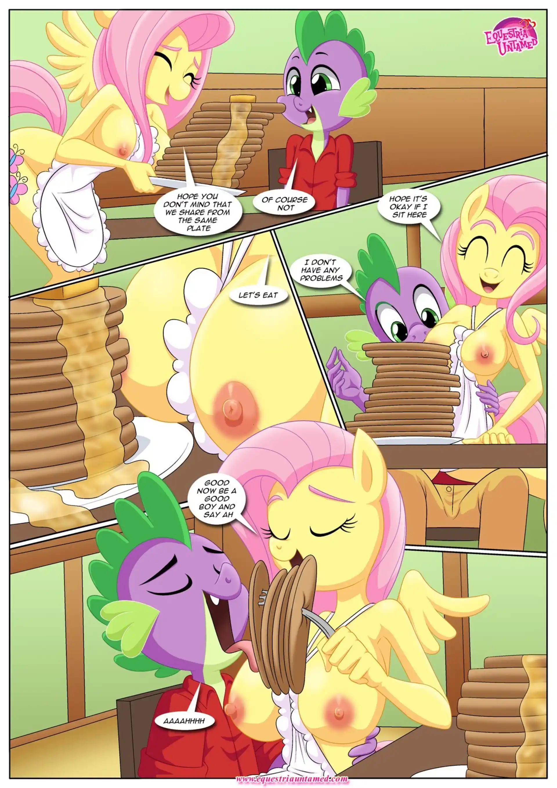 Spike’s Harem An Apple’s Core Is Always Hardcore - Chapter 6 (My Little Pony - Friendship Is Magic) page 8