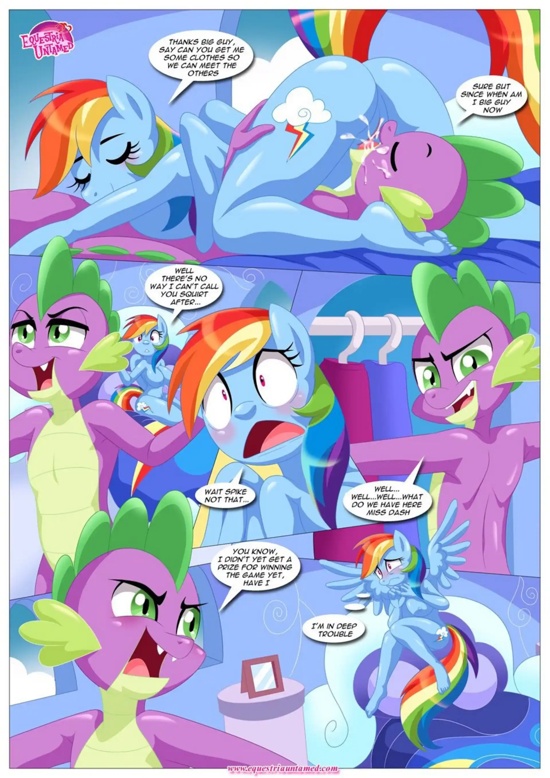 Spike’s Harem The Secret Ingredient Is Fluttershy... Fluttershy - Chapter 5 (My Little Pony - Friendship Is Magic) page 7