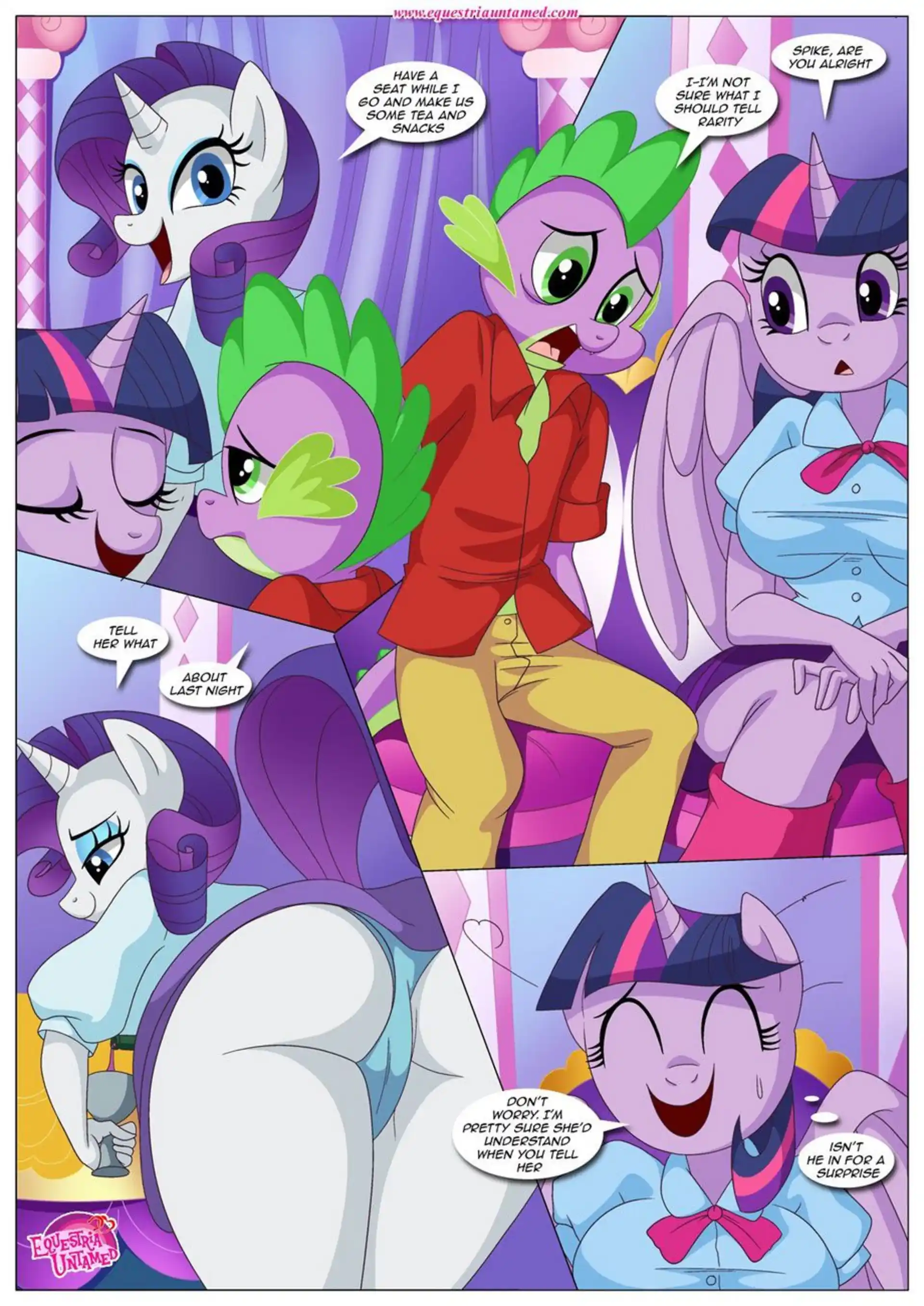 Spike’s Harem How To Discipline Your Dragon - Chapter 3 (My Little Pony - Friendship Is Magic) page 10