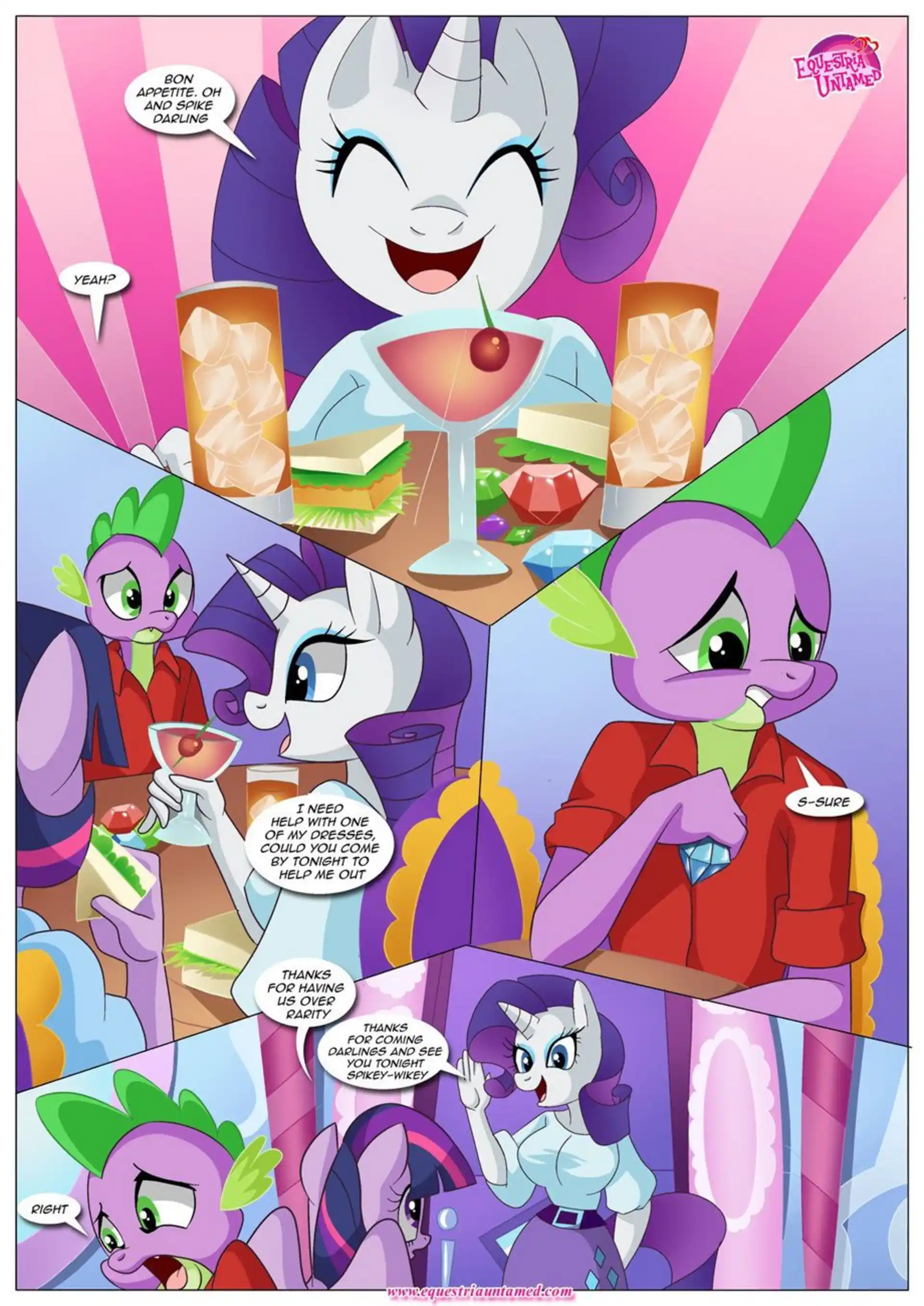 Spike’s Harem How To Discipline Your Dragon - Chapter 3 (My Little Pony - Friendship Is Magic) page 11