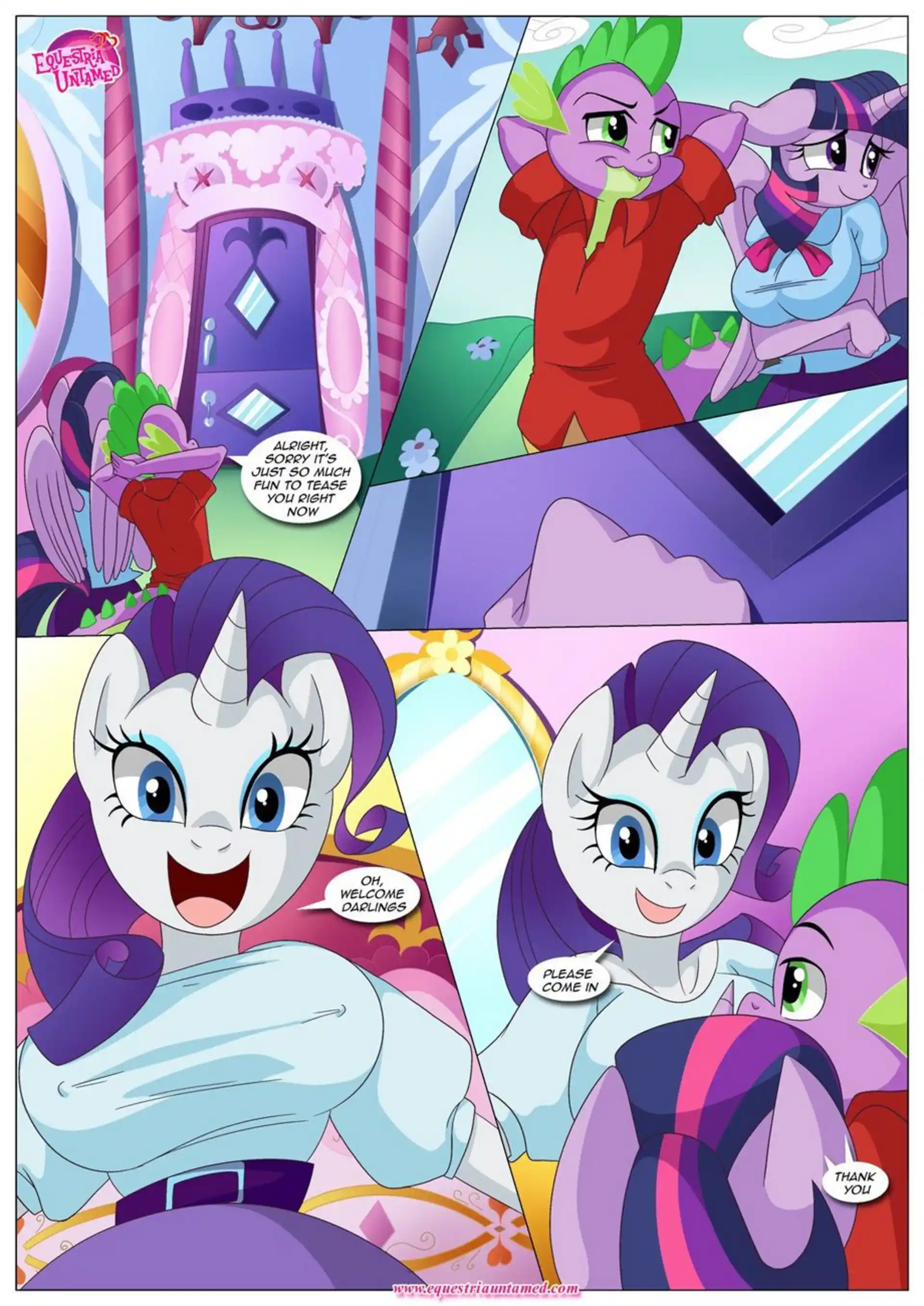 Spike’s Harem How To Discipline Your Dragon - Chapter 3 (My Little Pony - Friendship Is Magic) page 9