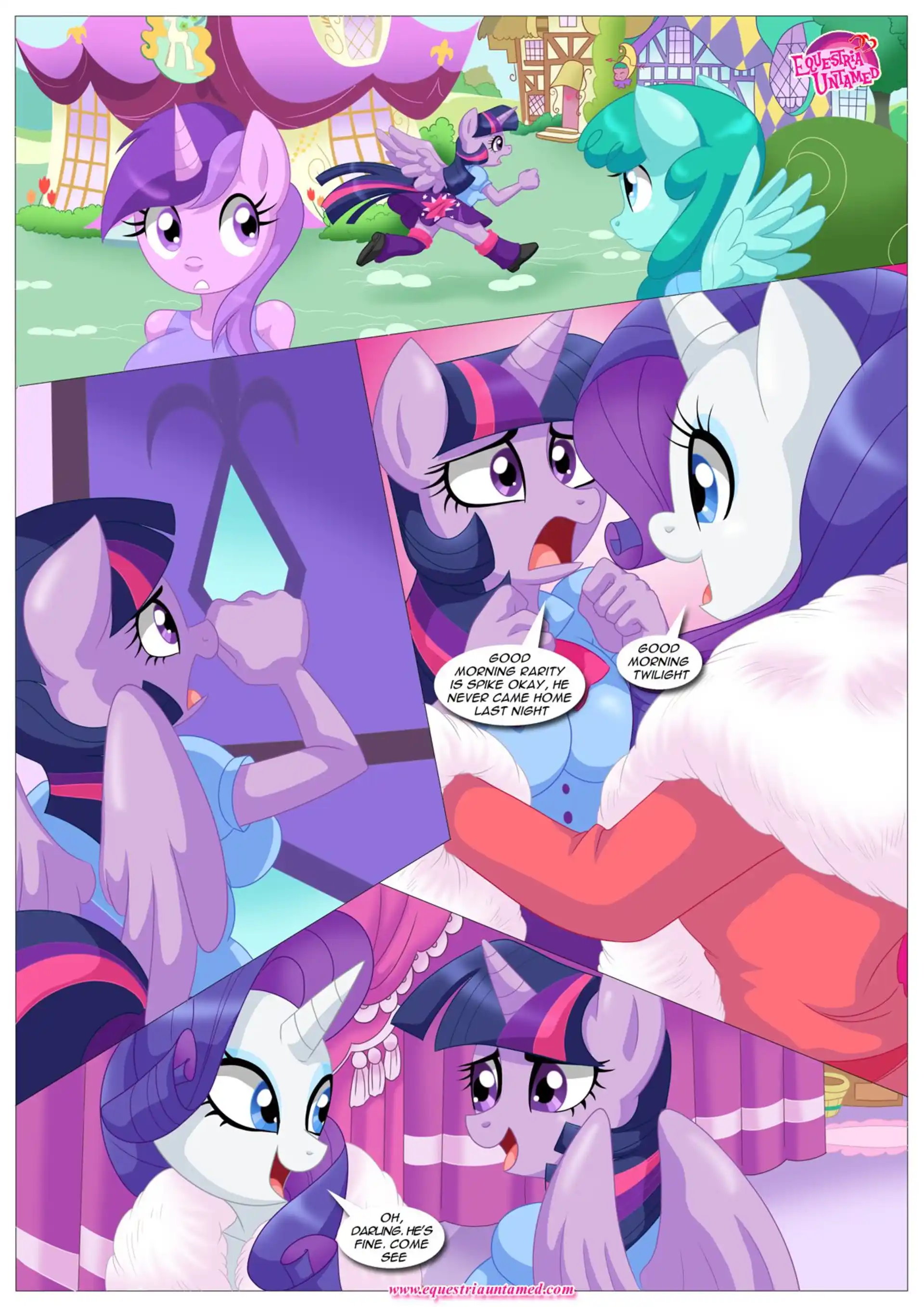 Spike’s Harem Rainbow Dash's Game Of Extreme PDA - Chapter 4 (My Little Pony - Friendship Is Magic) page 6
