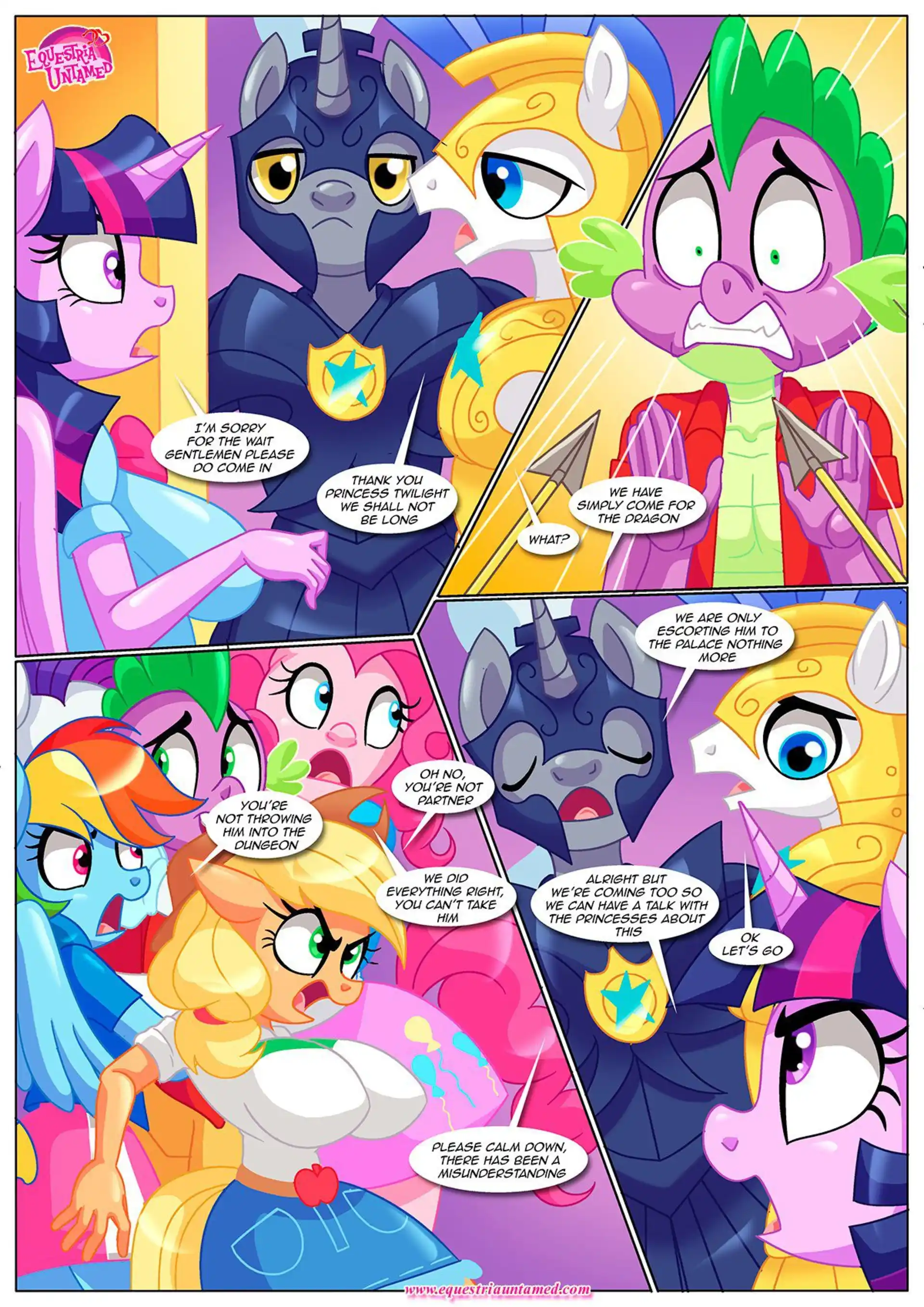 Spike’s Harem The Night The Sun and Moon Cum Together - Chapter 8 (My Little Pony - Friendship Is Magic) page 10
