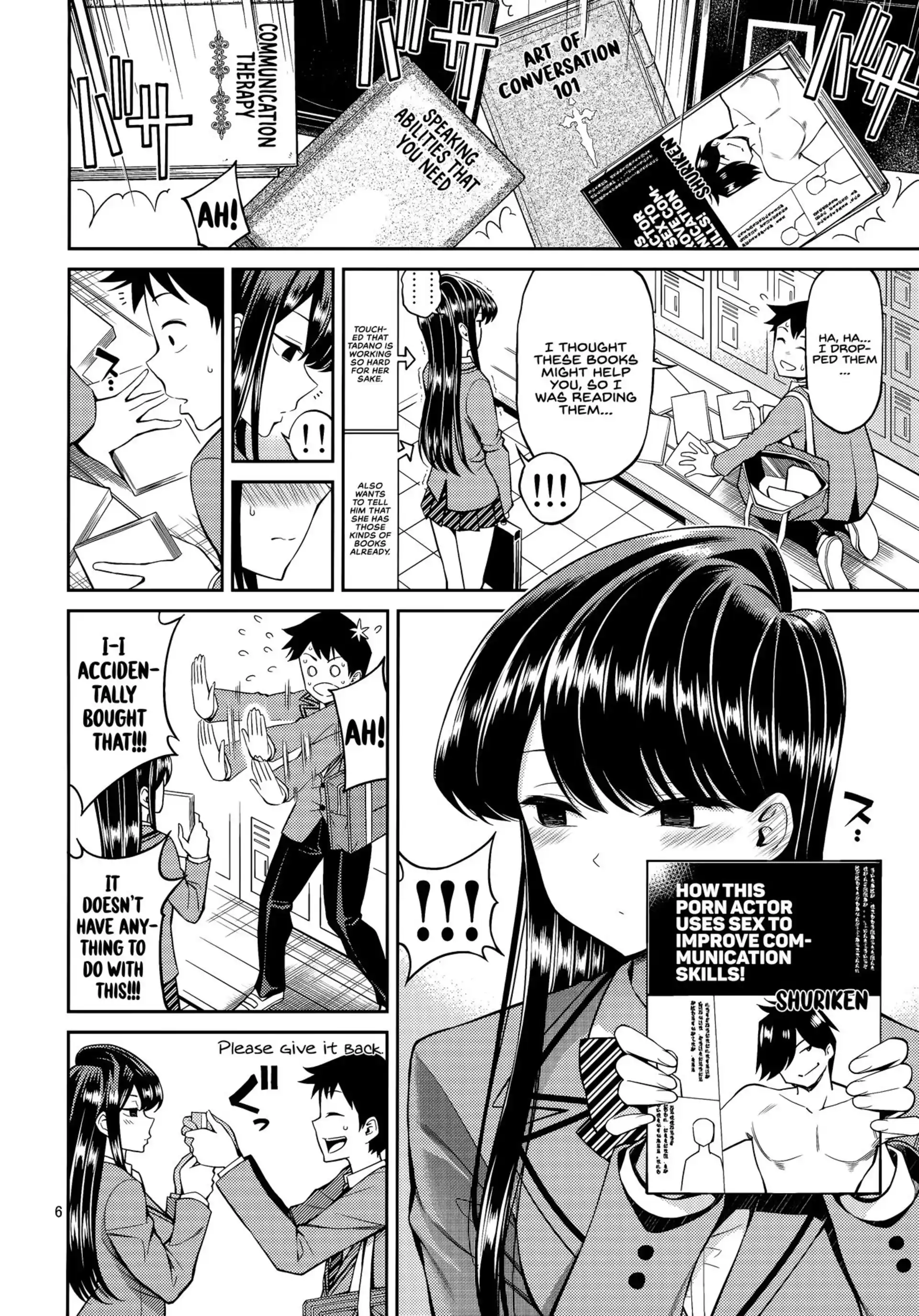Komi-san is sensitive Komi-san is sensitive - Chapter 1 (Komi Can't Communicate) page 5