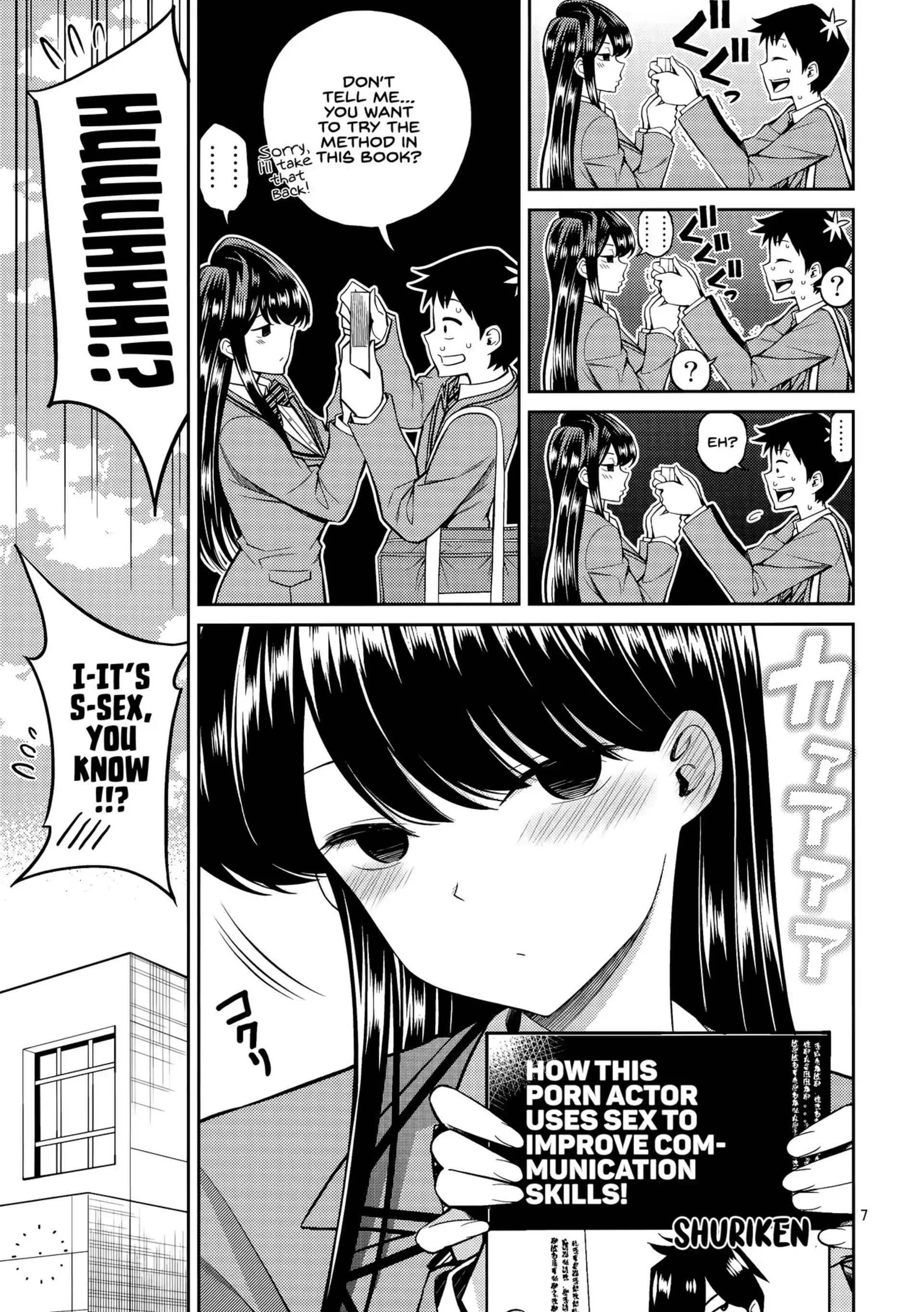 Komi-san is sensitive Komi-san is sensitive - Chapter 1 (Komi Can't Communicate) page 6