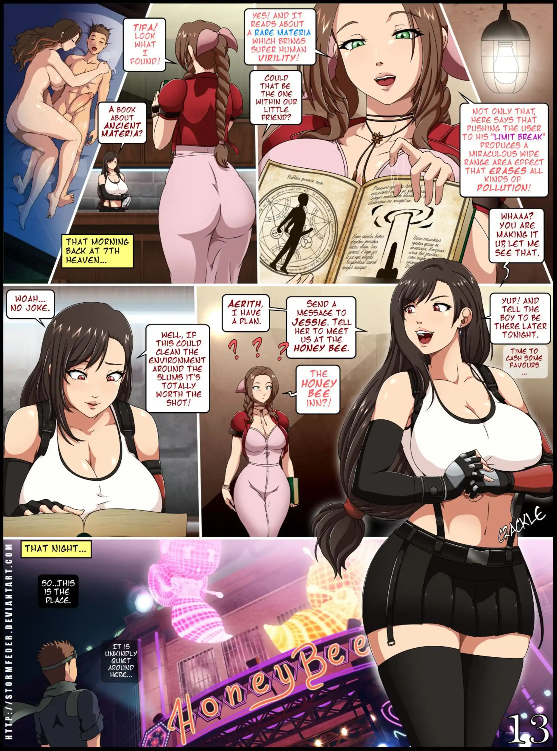 7TH Heaven 7TH Heaven - Revisited - Chapter 1 (Final Fantasy VII) page 13