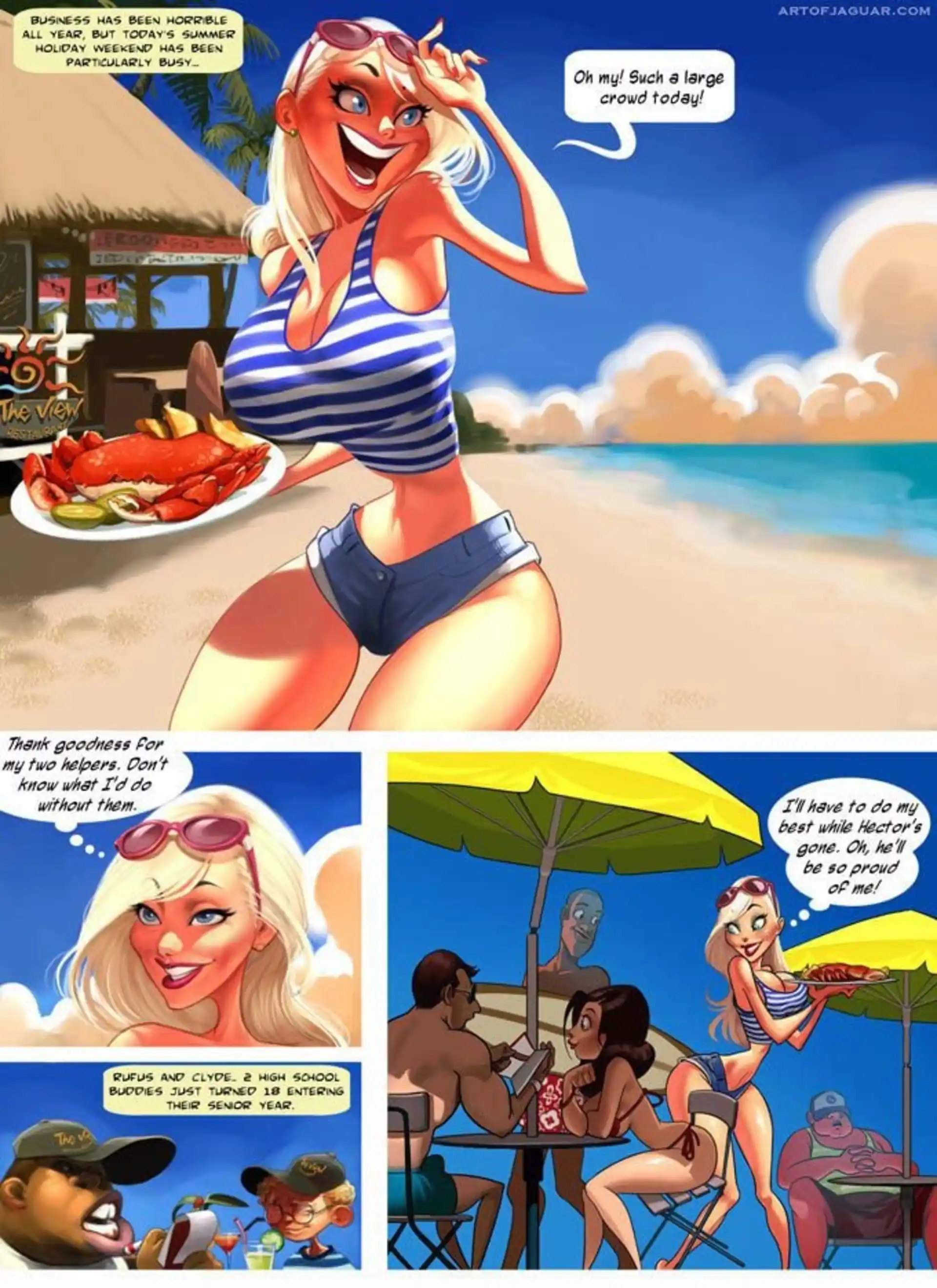 HOT Bangin’ Buddies Bangin' Buddies - Summer Job MILF - Chapter 1 page 2