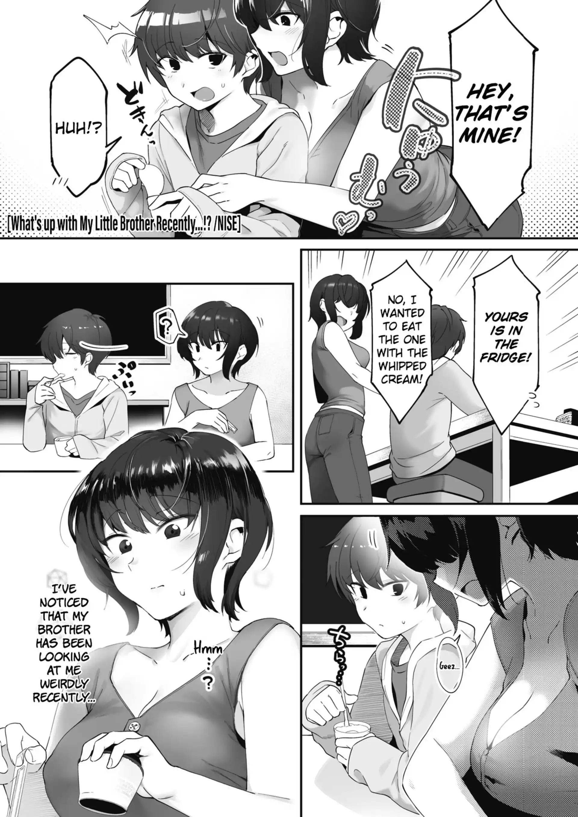 What’s Up With My Little Brother Recently…!? What's Up With My Little Brother Recently...!? - Chapter 1 page 1