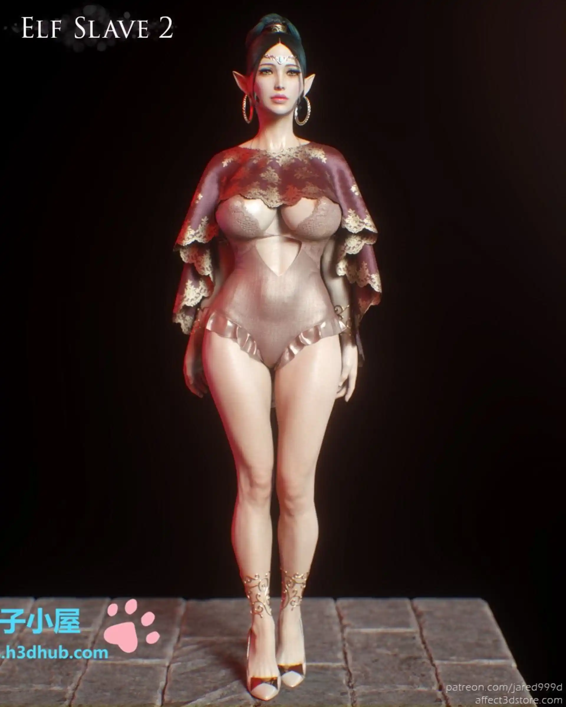 HOT Elf Slave 5 . Elf Slave - Concept Art page 11