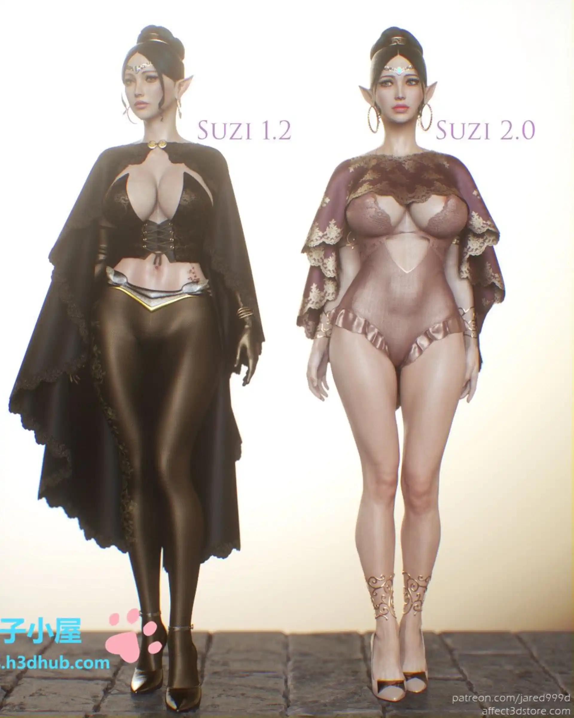 HOT Elf Slave 5 . Elf Slave - Concept Art page 5
