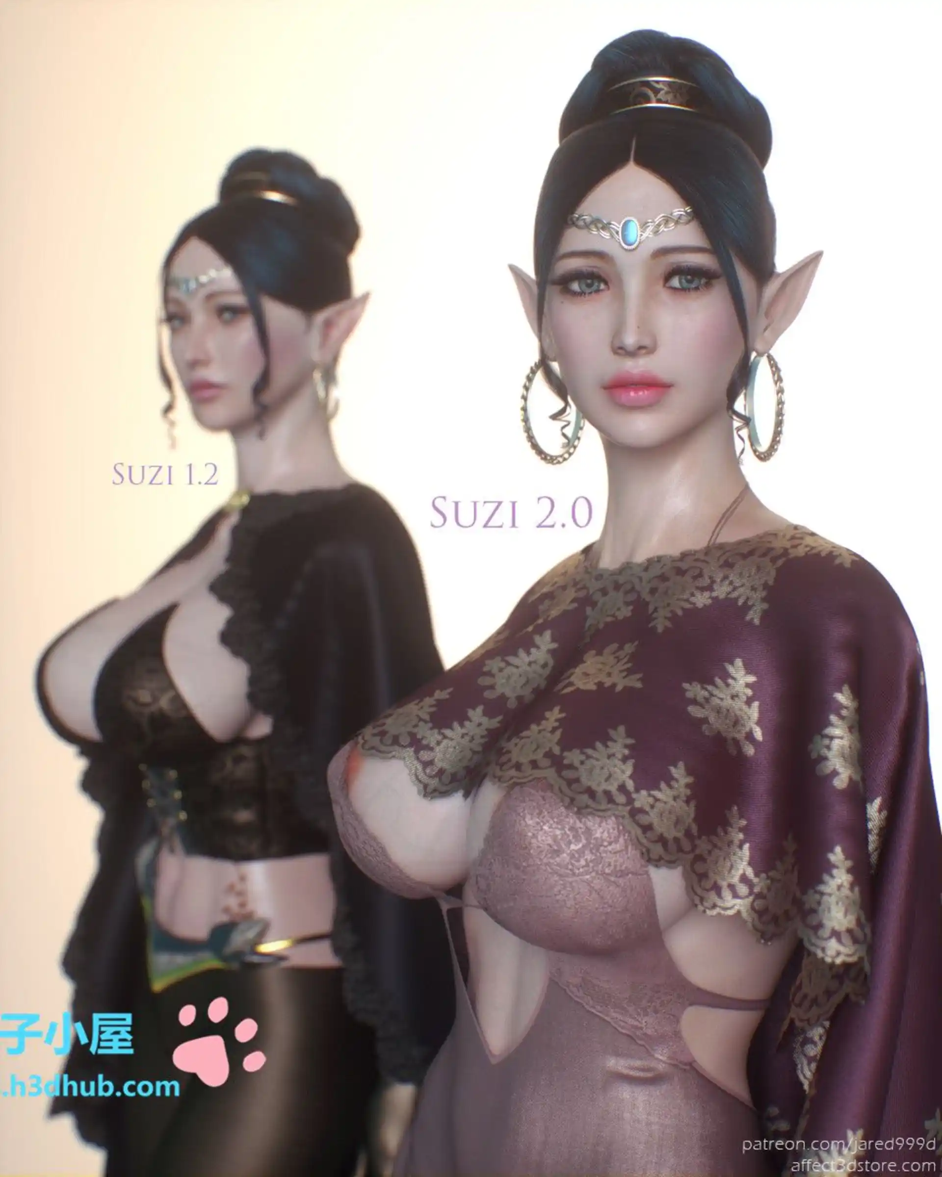 HOT Elf Slave 5 . Elf Slave - Concept Art page 7