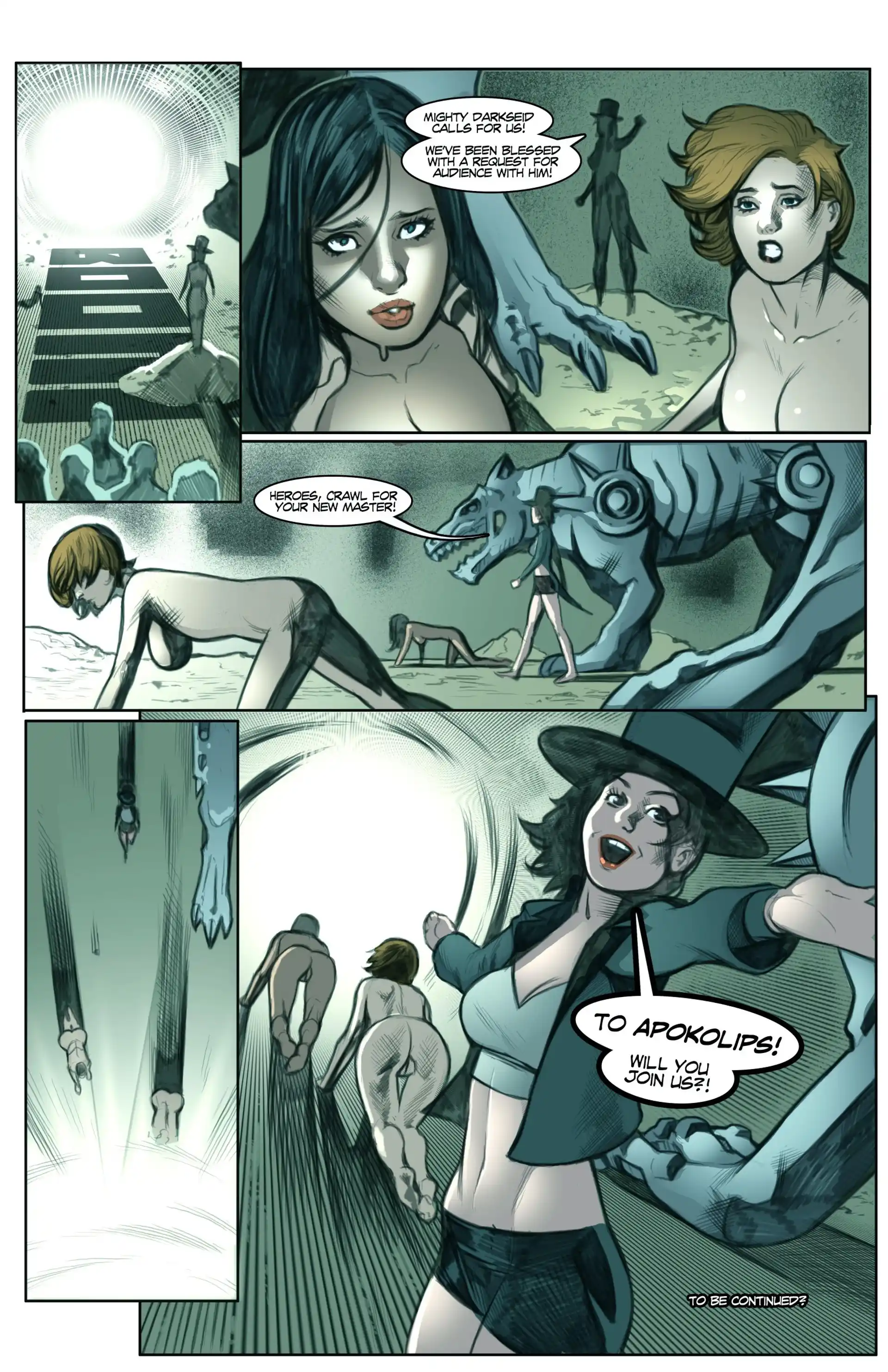 Dangerous Curves Dawgs Of War - (Justice League) page 5